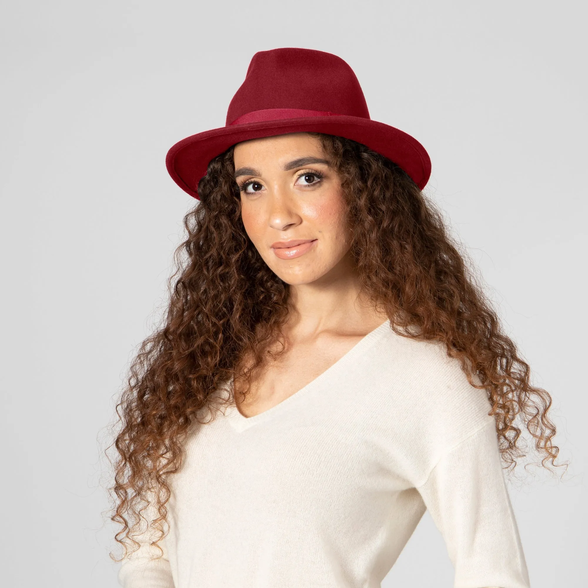 San Diego Hat Company Womens Fedoras Myra - Women's Fedora With Bow