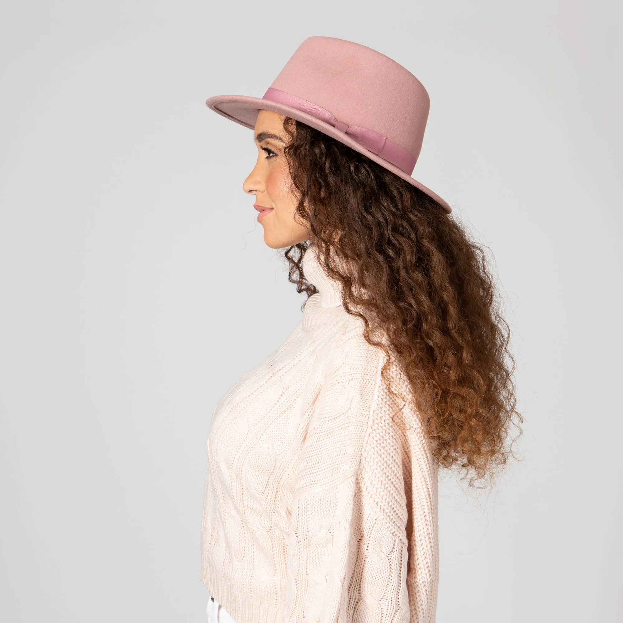 San Diego Hat Company Womens Fedoras Myra - Women's Fedora With Bow