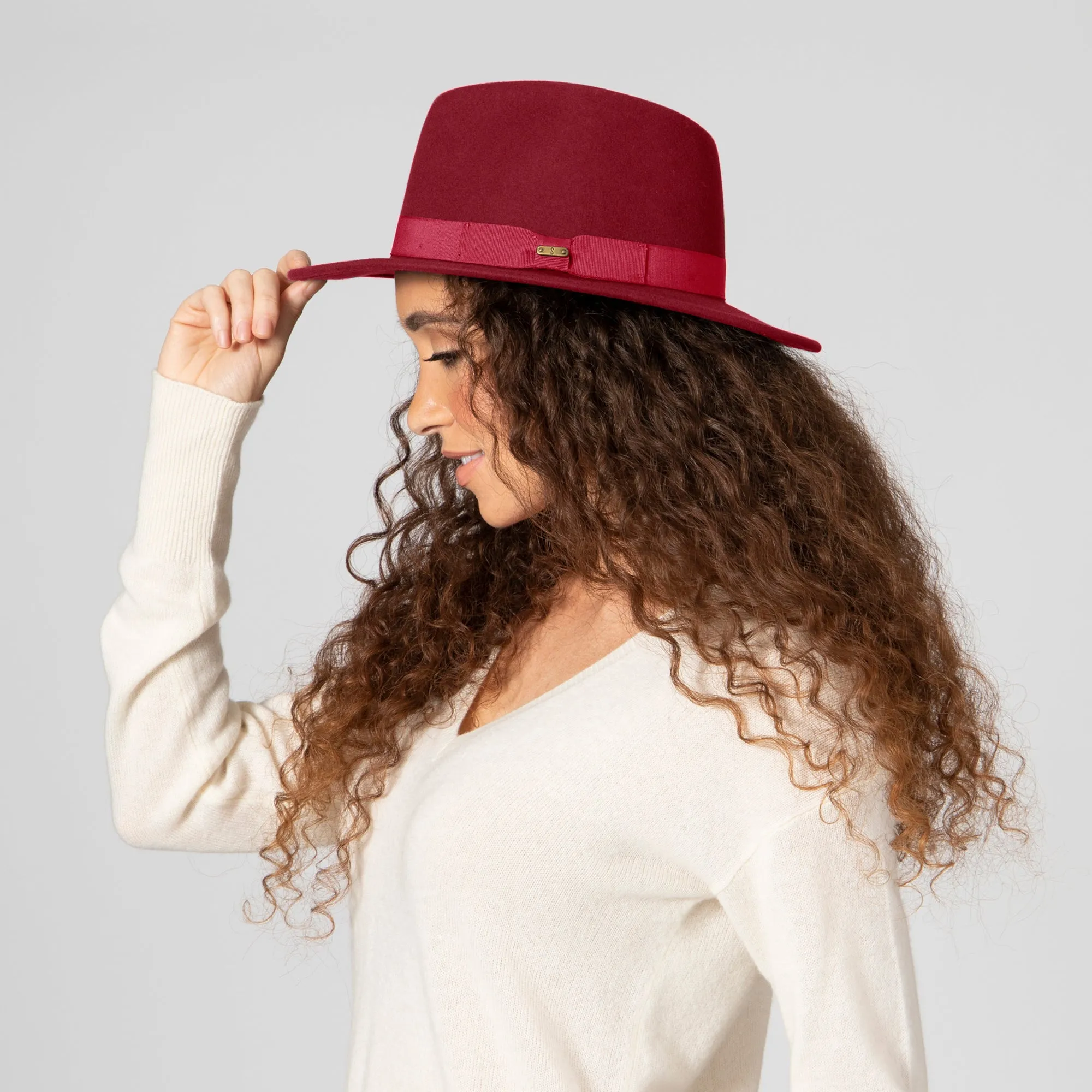 San Diego Hat Company Womens Fedoras Myra - Women's Fedora With Bow
