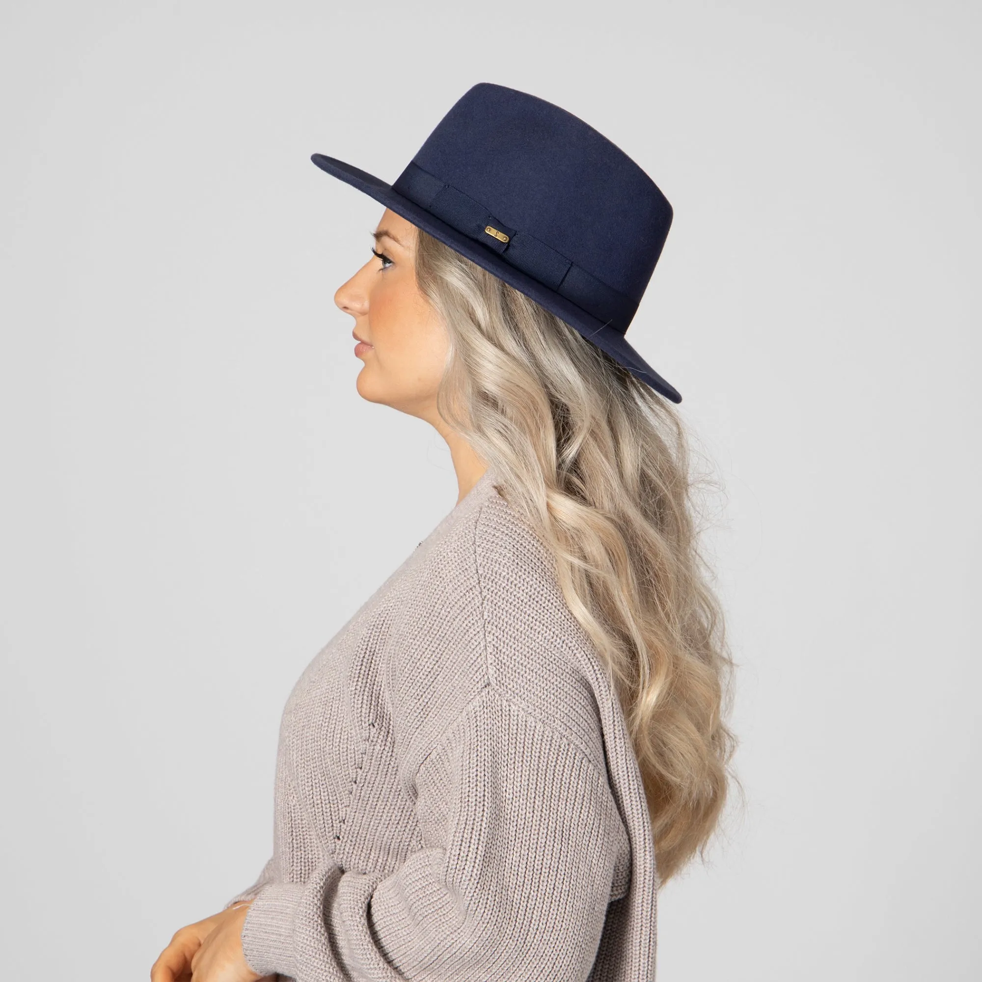 San Diego Hat Company Womens Fedoras Myra - Women's Fedora With Bow