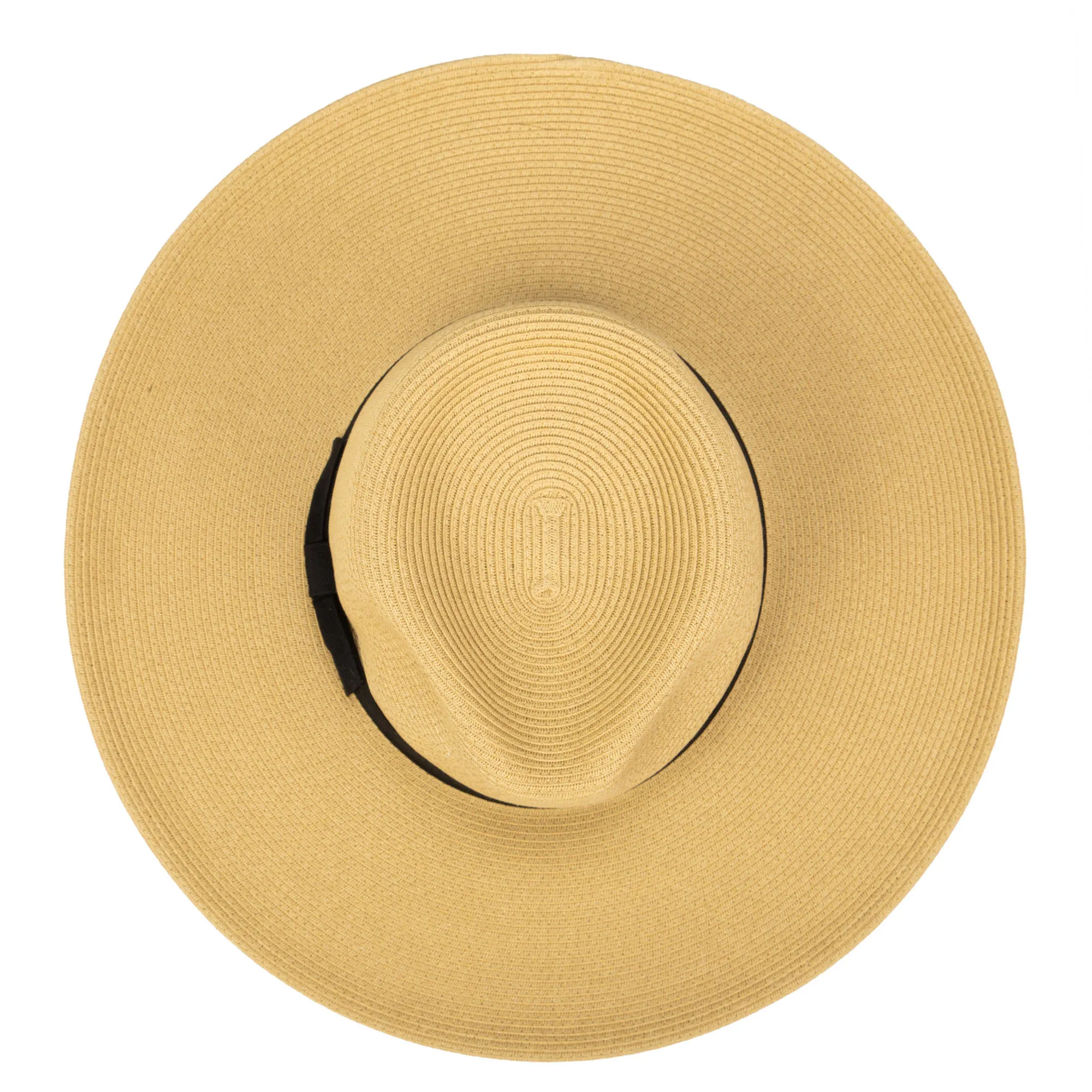 San Diego Hat Company Womens Fedoras Next Level Coverage - Fine Ultrabraid Wide Brim Fedora