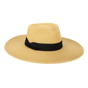 San Diego Hat Company Womens Fedoras Next Level Coverage - Fine Ultrabraid Wide Brim Fedora