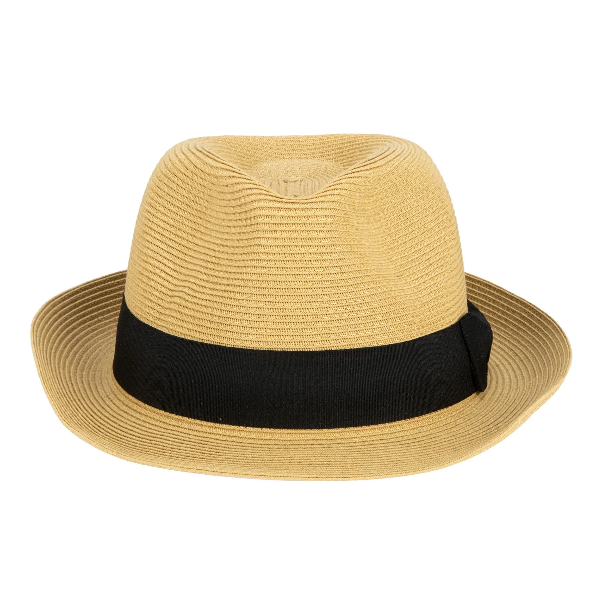 San Diego Hat Company Womens Fedoras Next Level Fedora - Women's Ultrabraid Stingy Brim Fedora