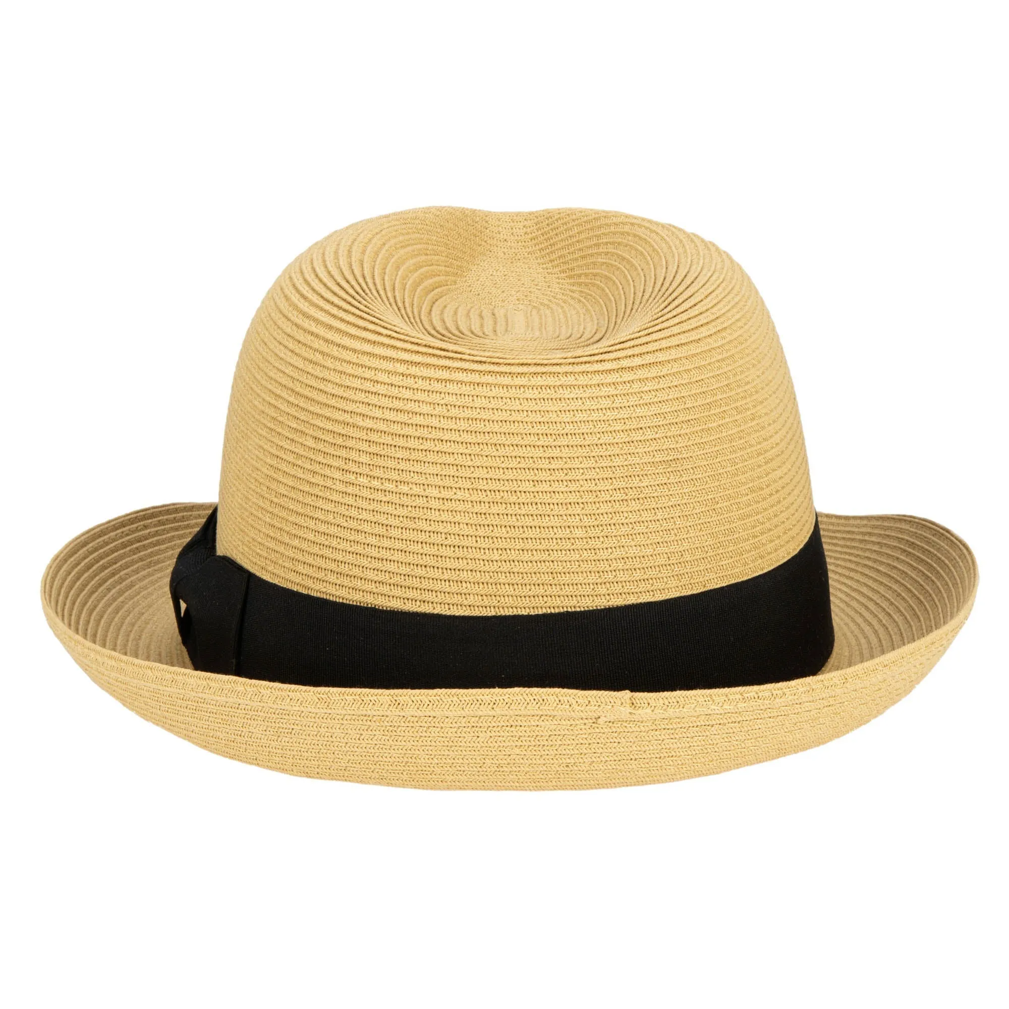 San Diego Hat Company Womens Fedoras Next Level Fedora - Women's Ultrabraid Stingy Brim Fedora