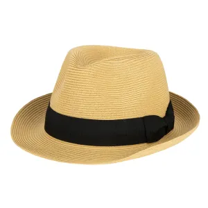 San Diego Hat Company Womens Fedoras Next Level Fedora - Women's Ultrabraid Stingy Brim Fedora