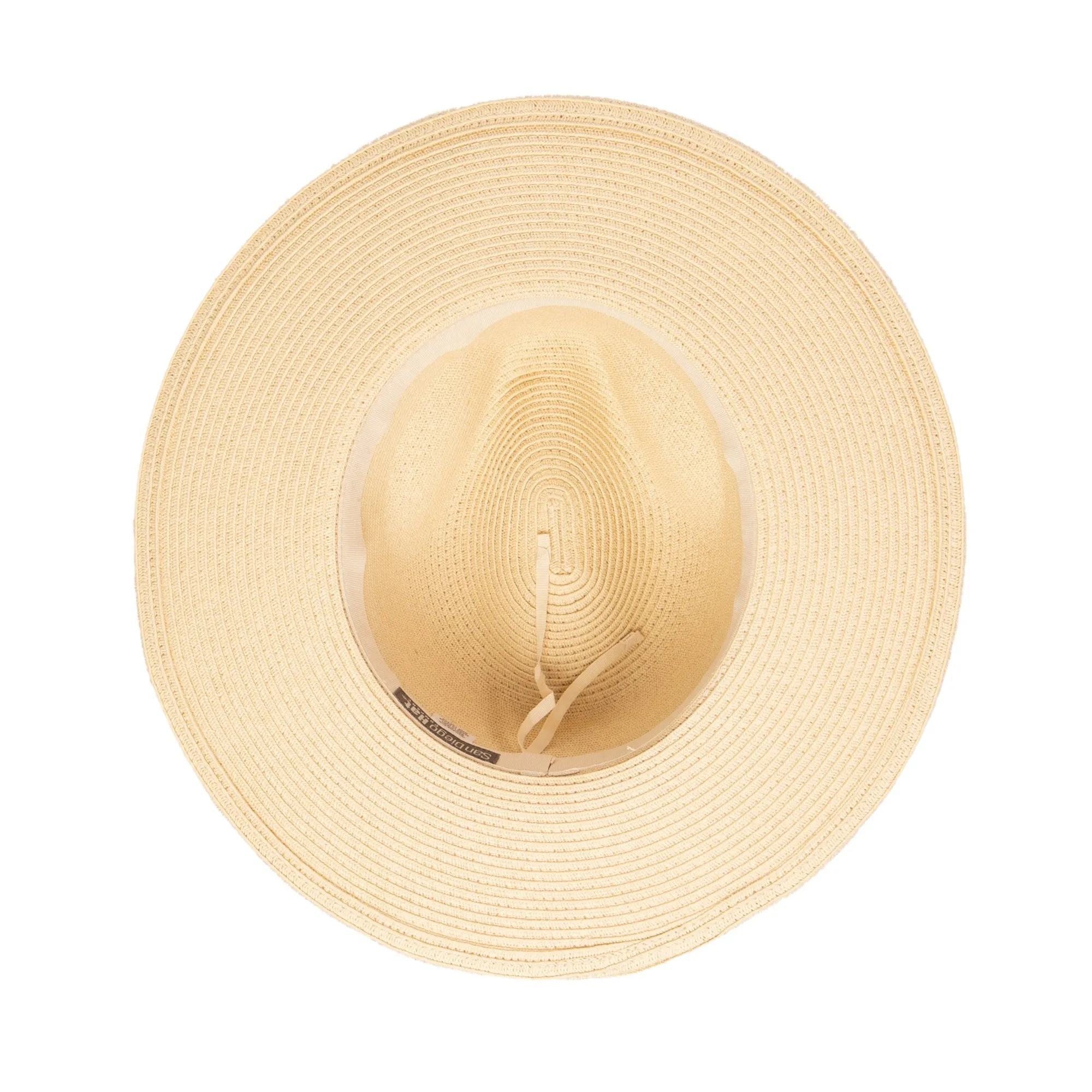 San Diego Hat Company Womens Fedoras Out of Office -  Ultrabraid Fedora With Chambray Band (UBM4457)