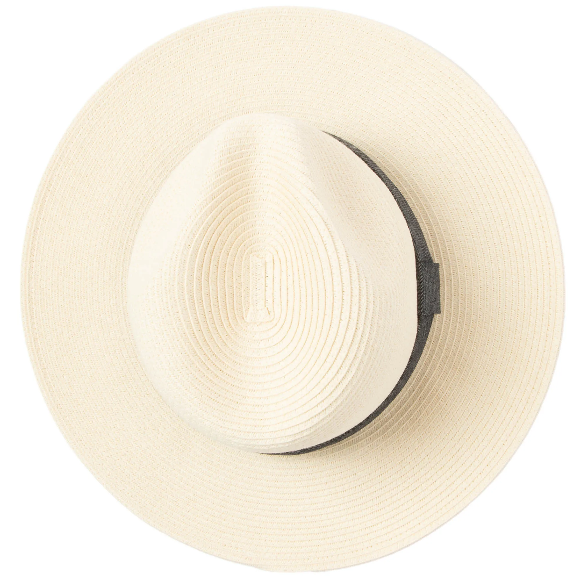 San Diego Hat Company Womens Fedoras Out of Office -  Ultrabraid Fedora With Chambray Band (UBM4457)