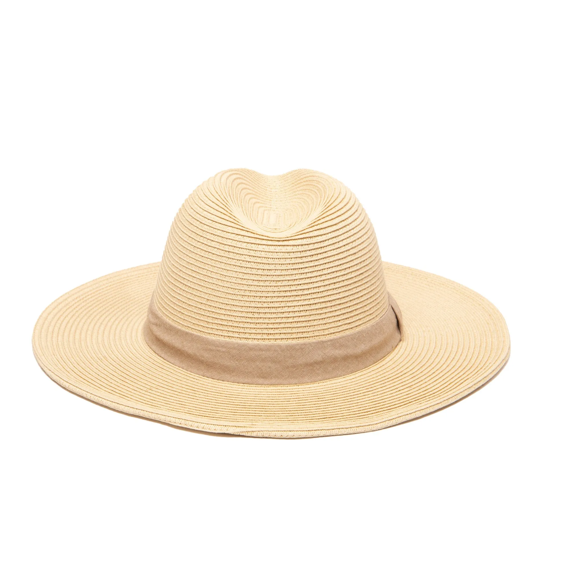 San Diego Hat Company Womens Fedoras Out of Office -  Ultrabraid Fedora With Chambray Band (UBM4457)