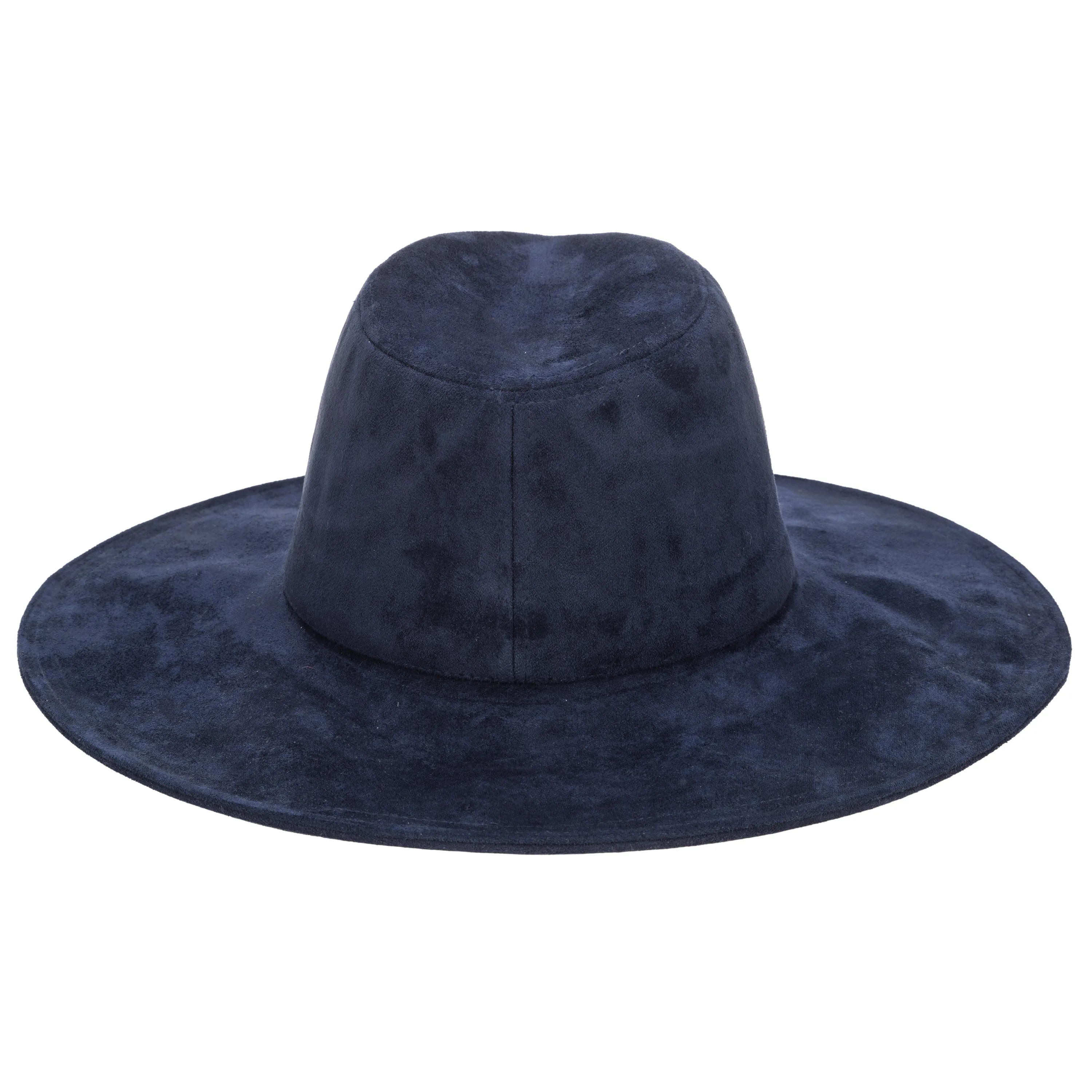 San Diego Hat Company Womens Fedoras Pioneer - Cut & Sew Faux Suede Fedora