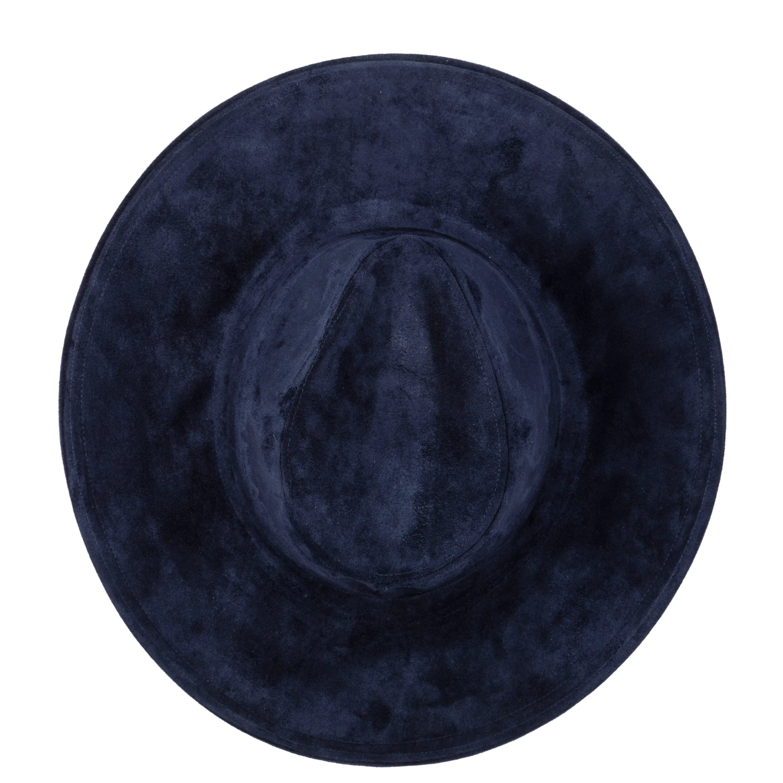 San Diego Hat Company Womens Fedoras Pioneer - Cut & Sew Faux Suede Fedora