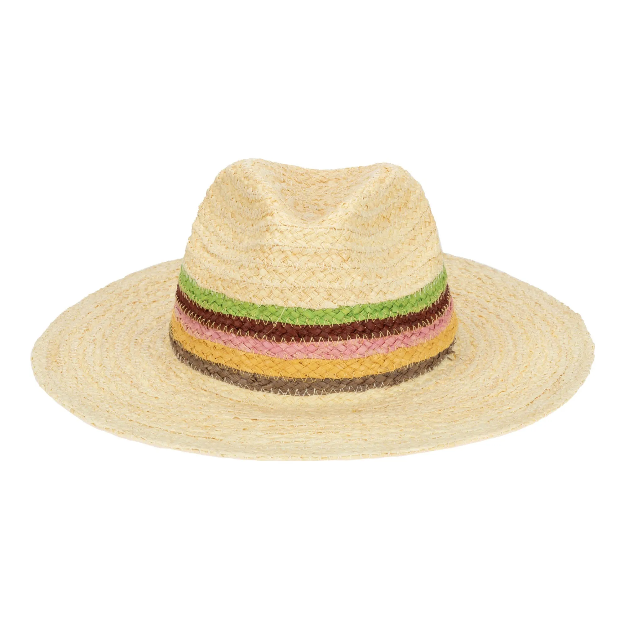 San Diego Hat Company Womens Fedoras Sunrise Women's Raffia Fedora