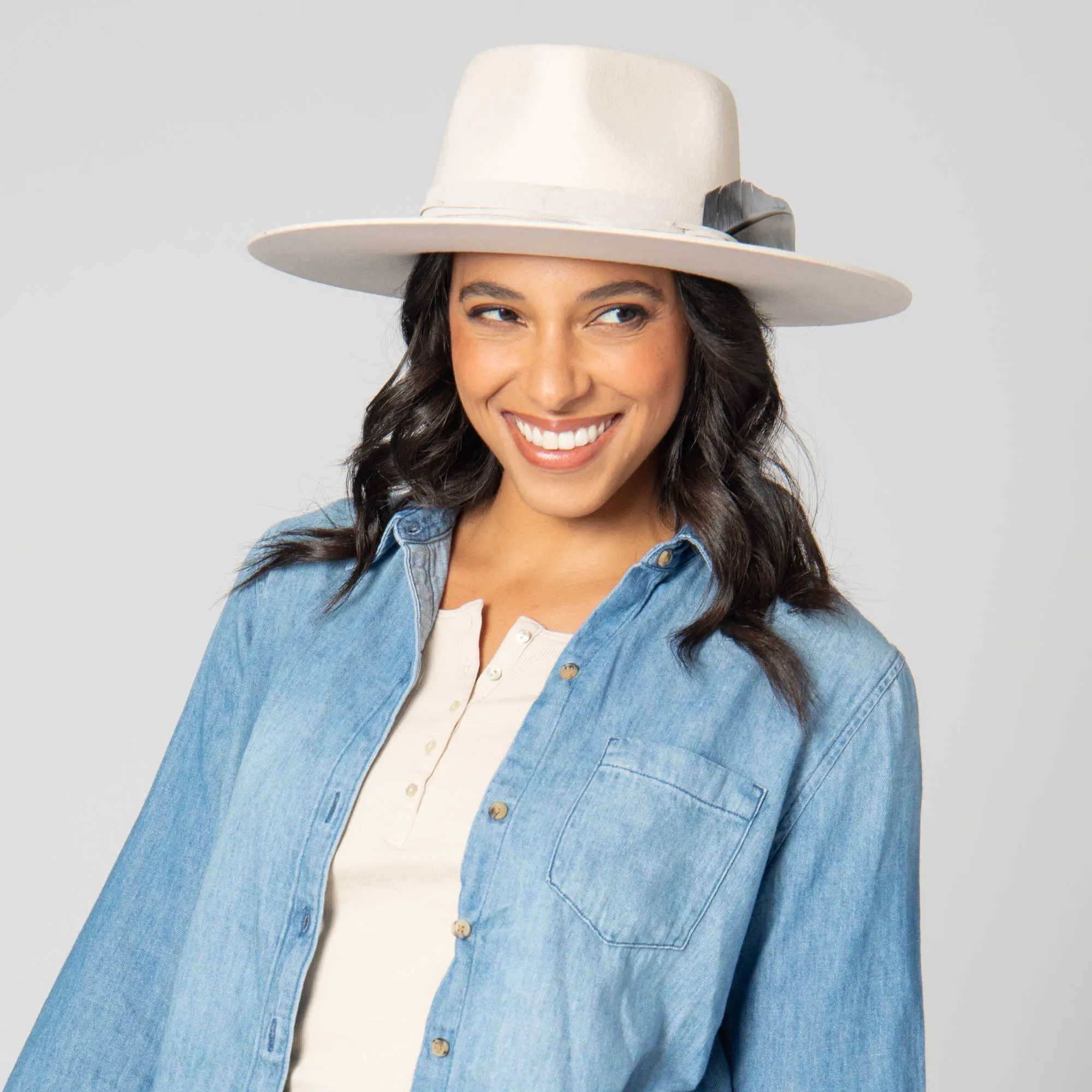 San Diego Hat Company Womens Fedoras Take My Name - Women's Stiff Brim Fedora with Heart Shaped Crown