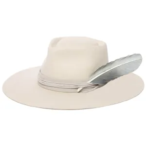 San Diego Hat Company Womens Fedoras Take My Name - Women's Stiff Brim Fedora with Heart Shaped Crown