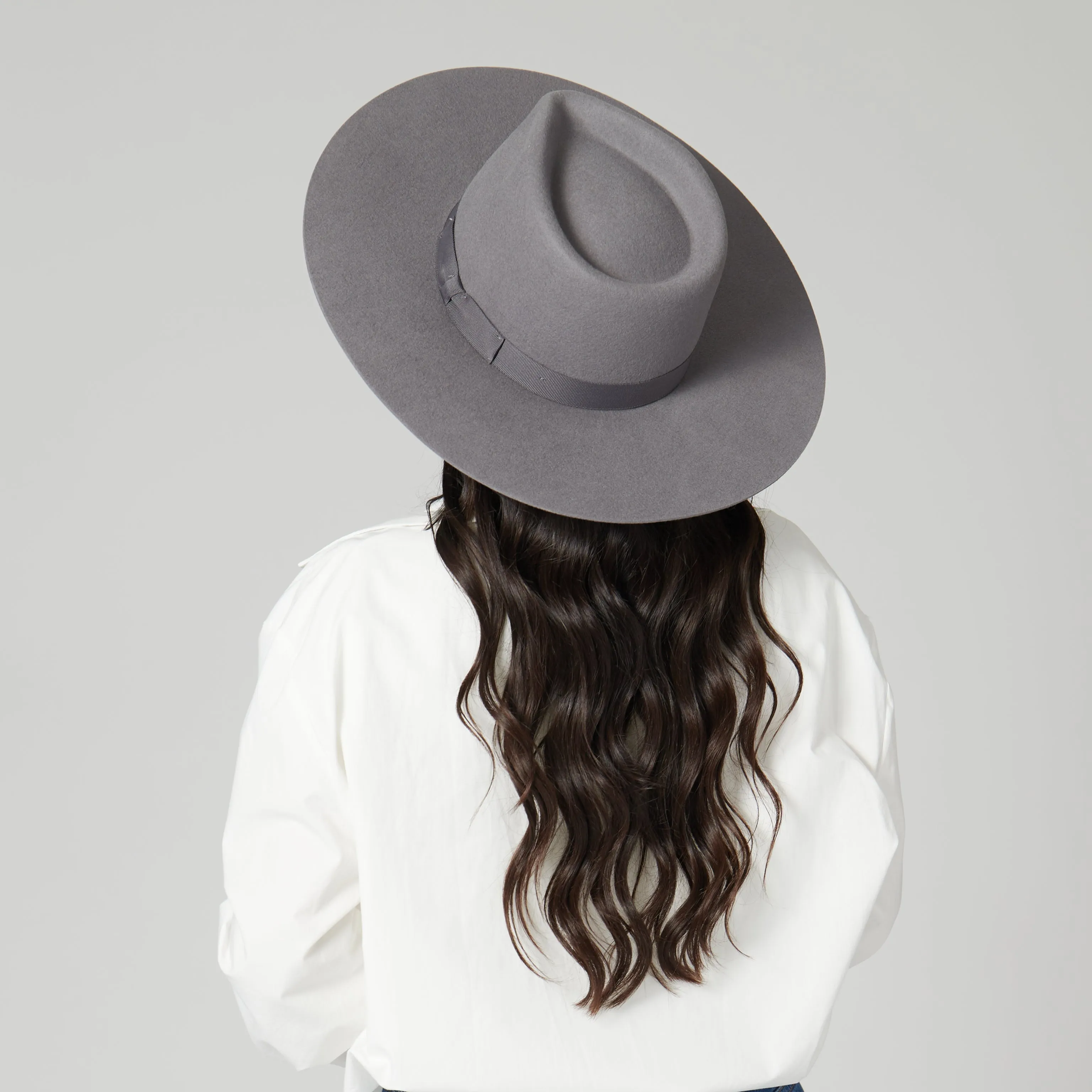 San Diego Hat Company Womens Fedoras The Julian - Wool Felt Stiff Brim Fedora