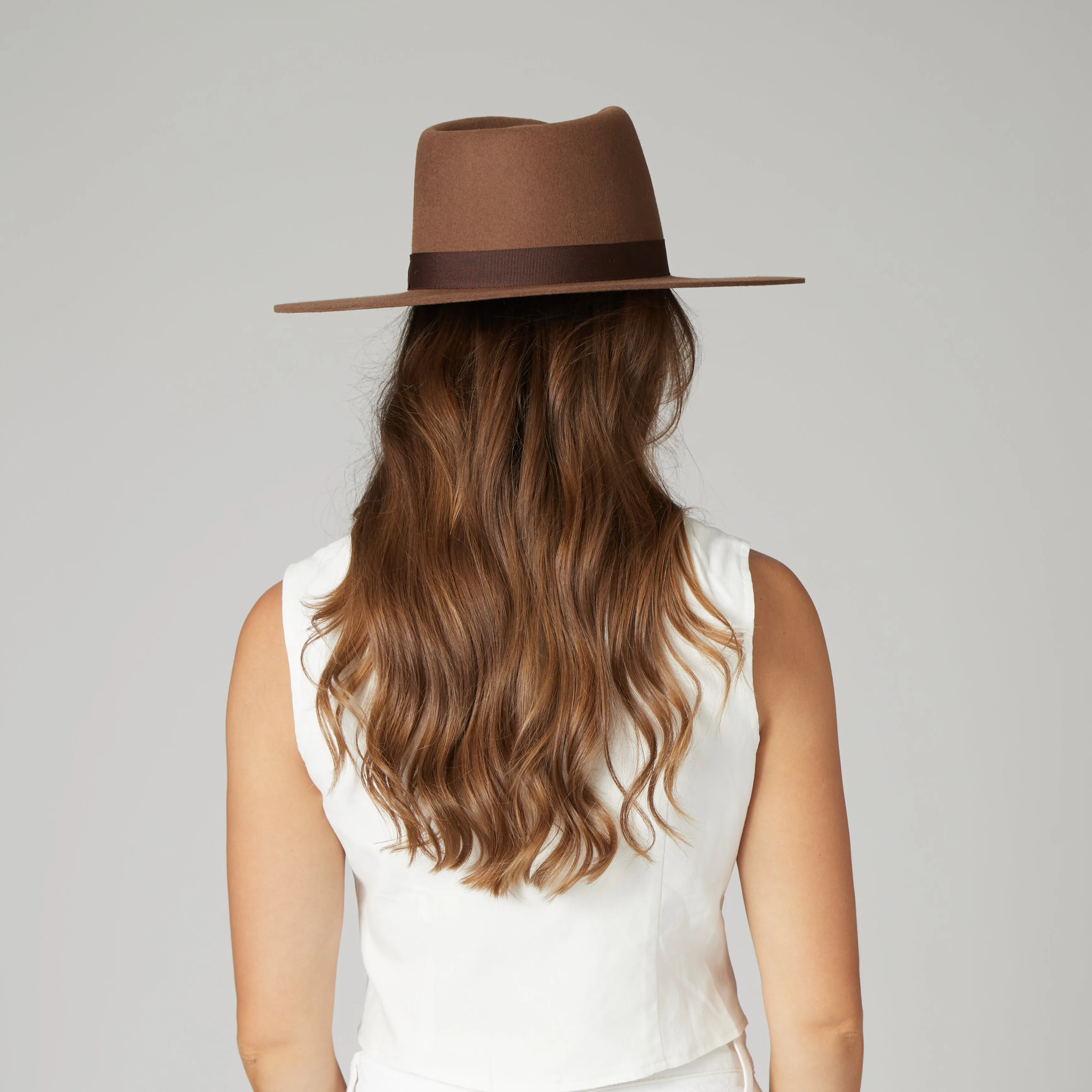 San Diego Hat Company Womens Fedoras The Julian - Wool Felt Stiff Brim Fedora
