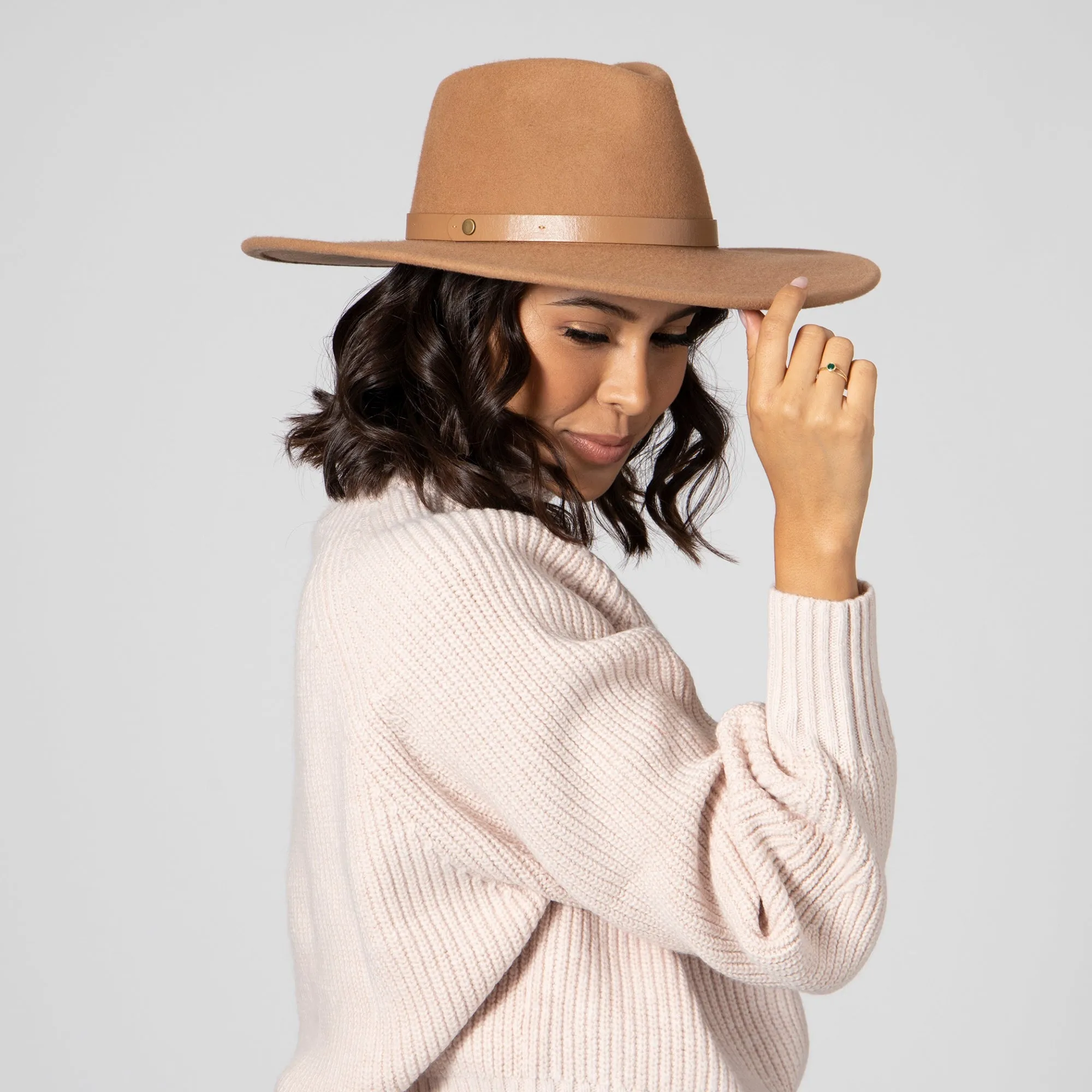 San Diego Hat Company Womens Fedoras The Ramona - Women's Wool Felt Fedora