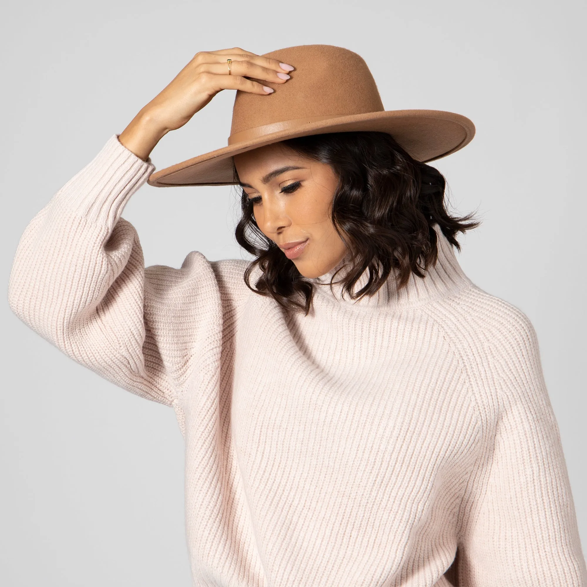 San Diego Hat Company Womens Fedoras The Ramona - Women's Wool Felt Fedora