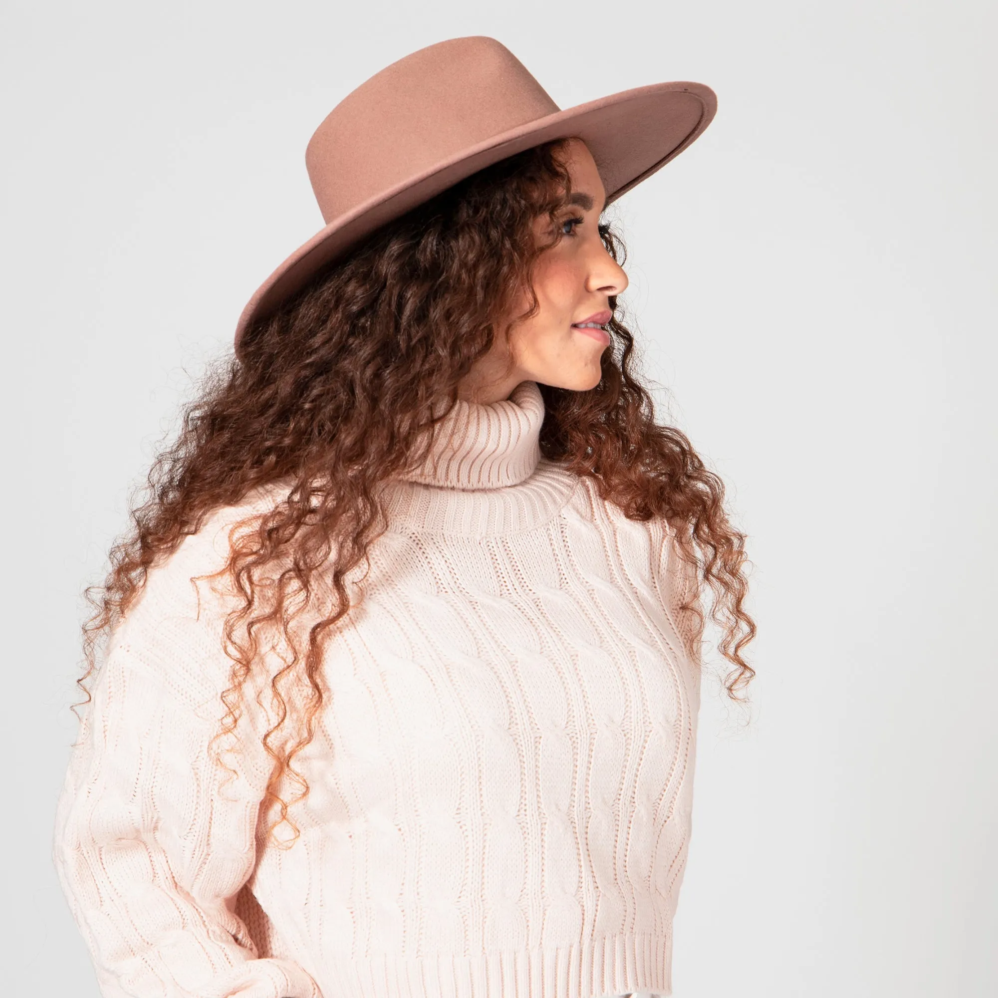 San Diego Hat Company Womens Fedoras The Ramona - Women's Wool Felt Fedora