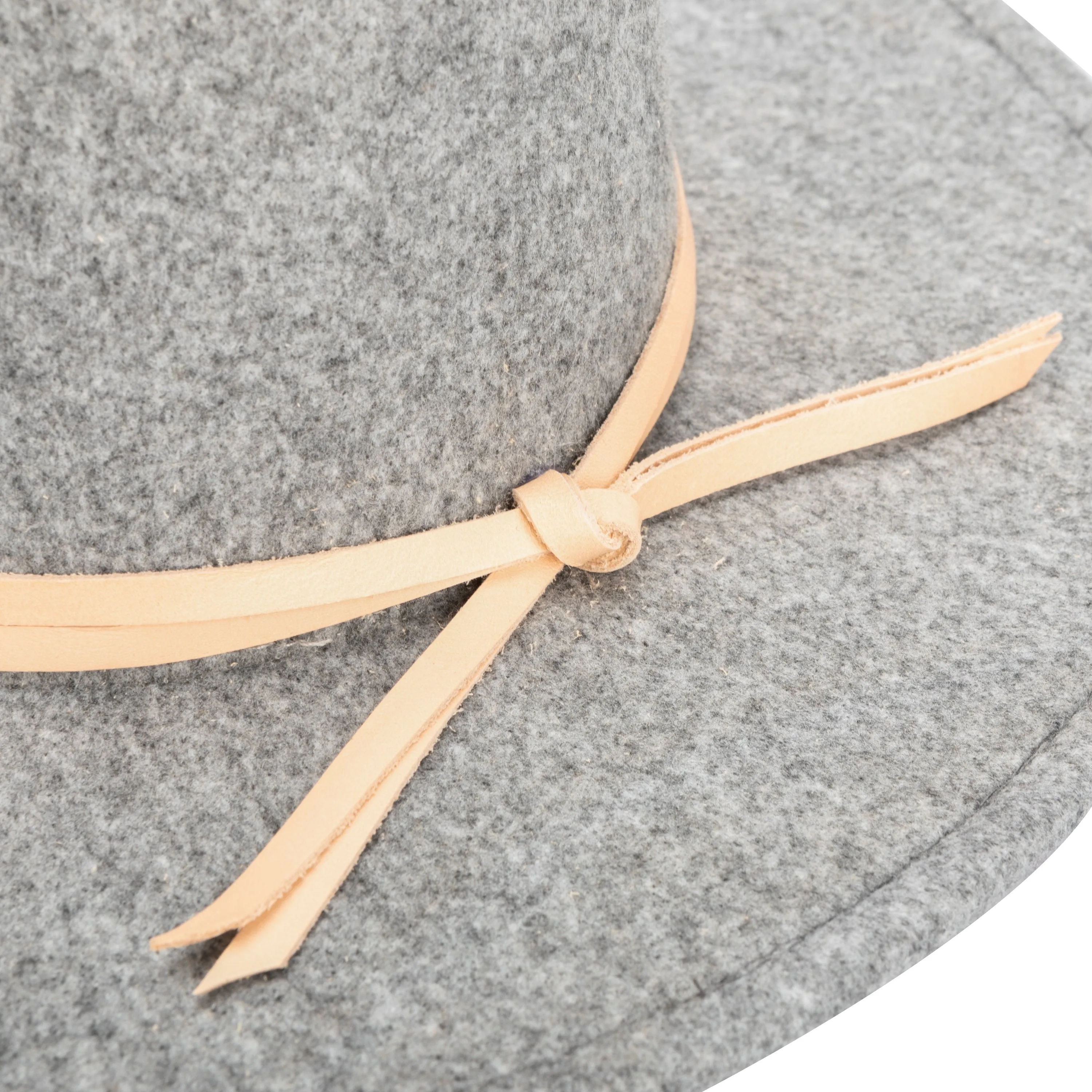 San Diego Hat Company Womens Fedoras Women's Faux Felt Fedora with Leather Band