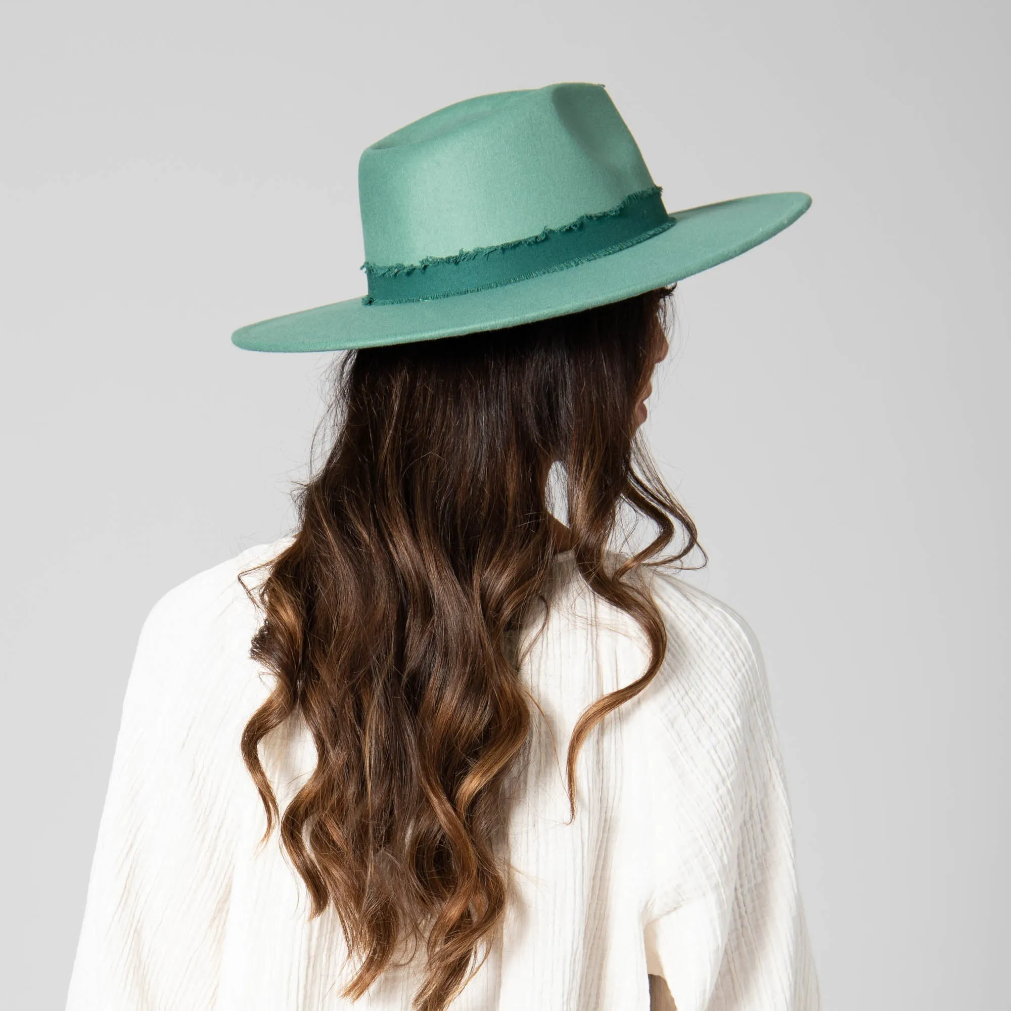 San Diego Hat Company Womens Fedoras Women's Faux Felt Fedora