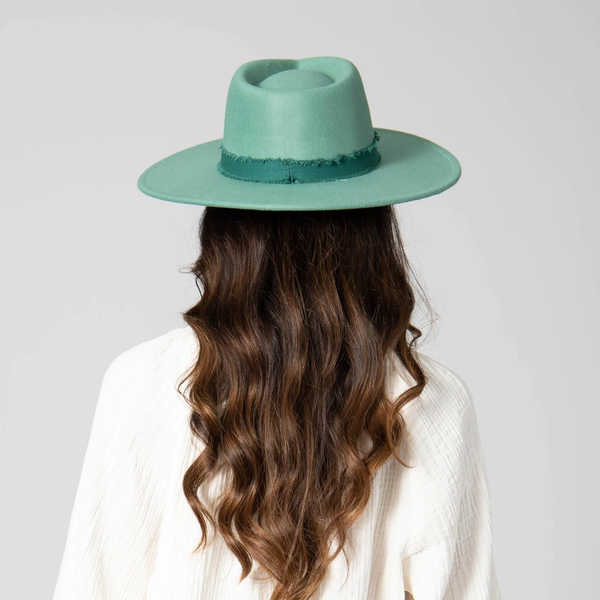 San Diego Hat Company Womens Fedoras Women's Faux Felt Fedora