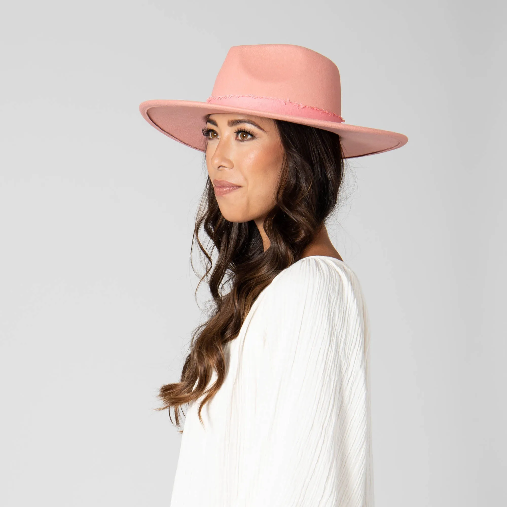 San Diego Hat Company Womens Fedoras Women's Faux Felt Fedora