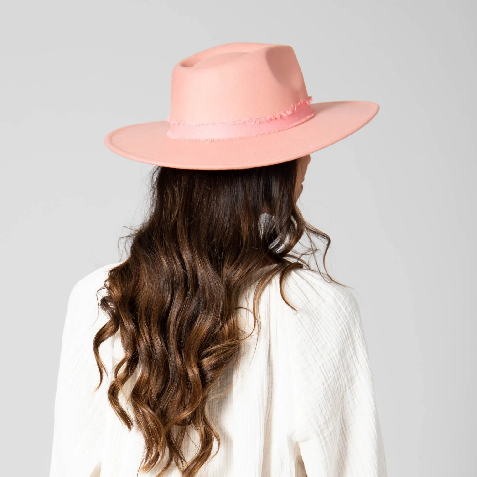 San Diego Hat Company Womens Fedoras Women's Faux Felt Fedora