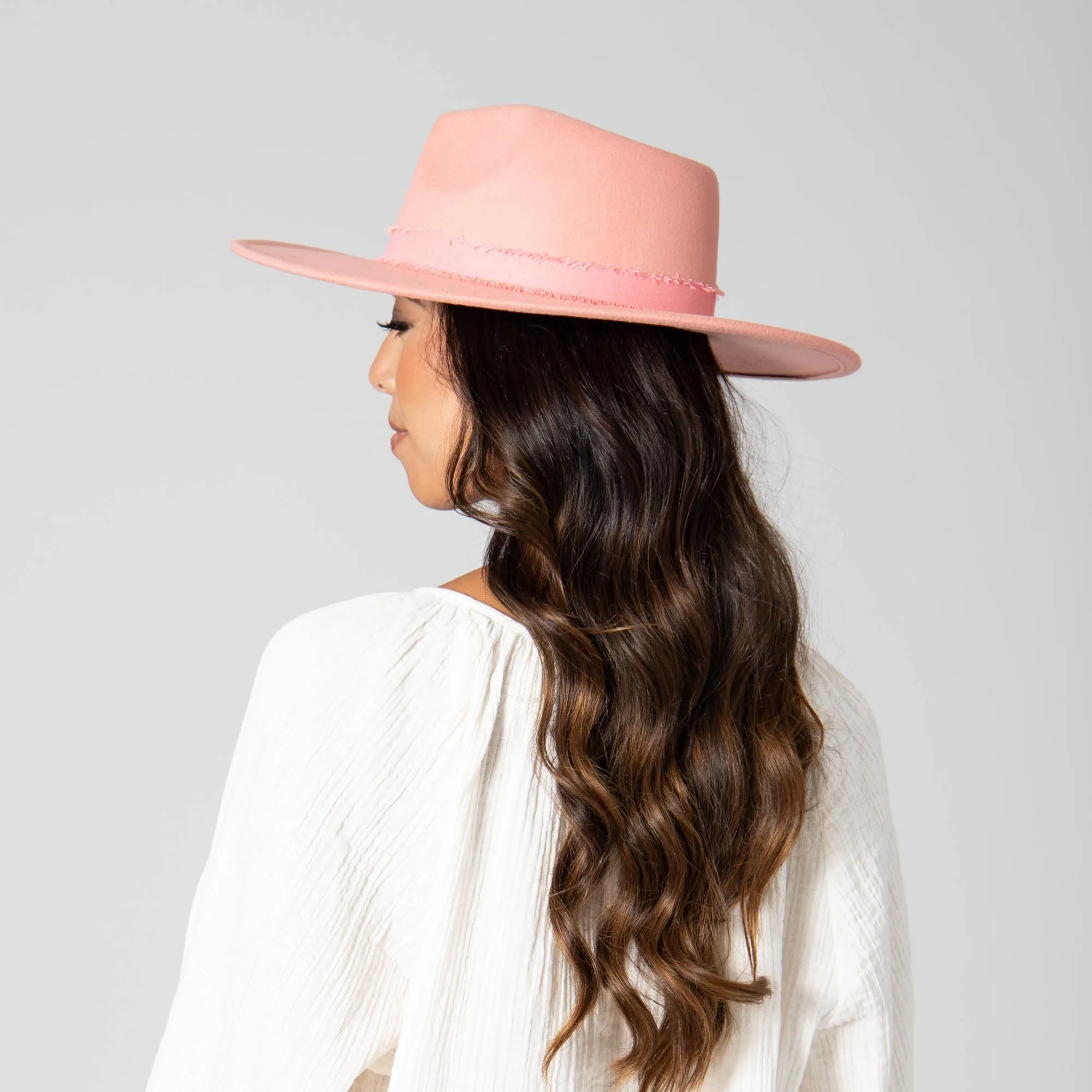 San Diego Hat Company Womens Fedoras Women's Faux Felt Fedora