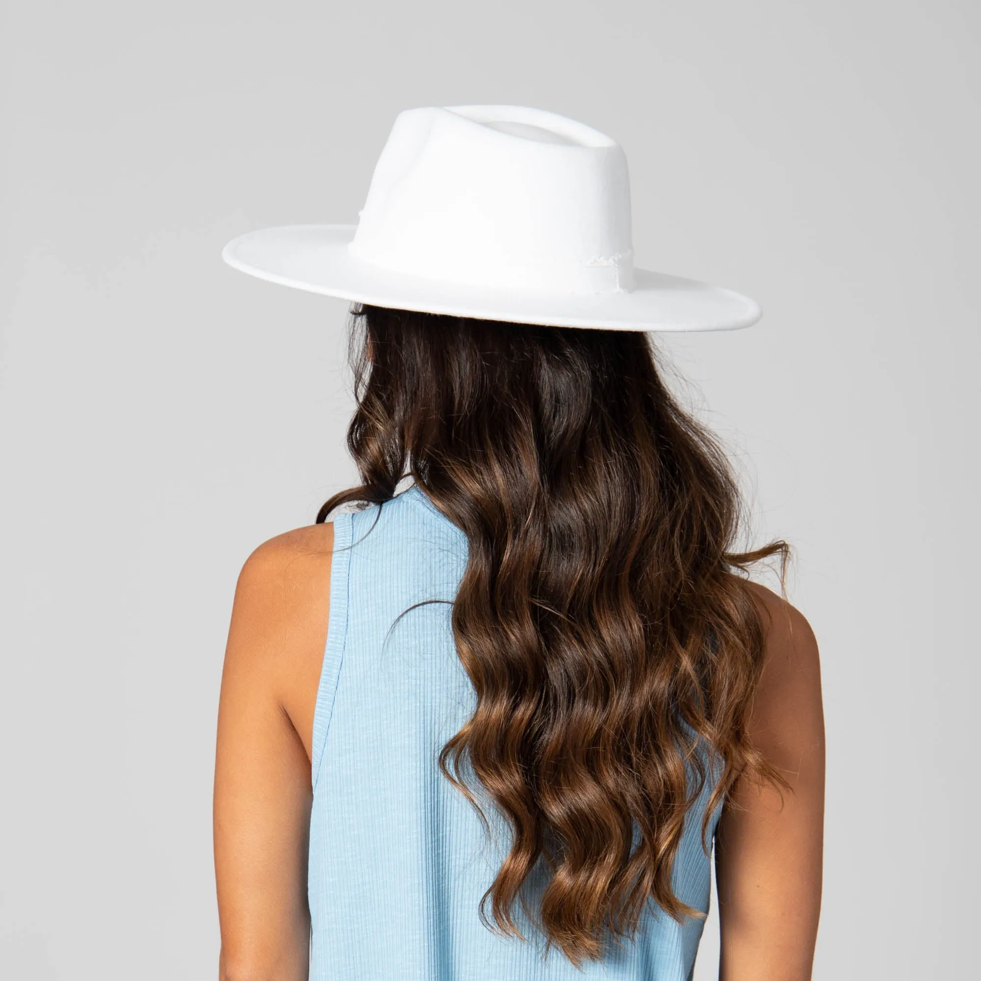 San Diego Hat Company Womens Fedoras Women's Faux Felt Fedora