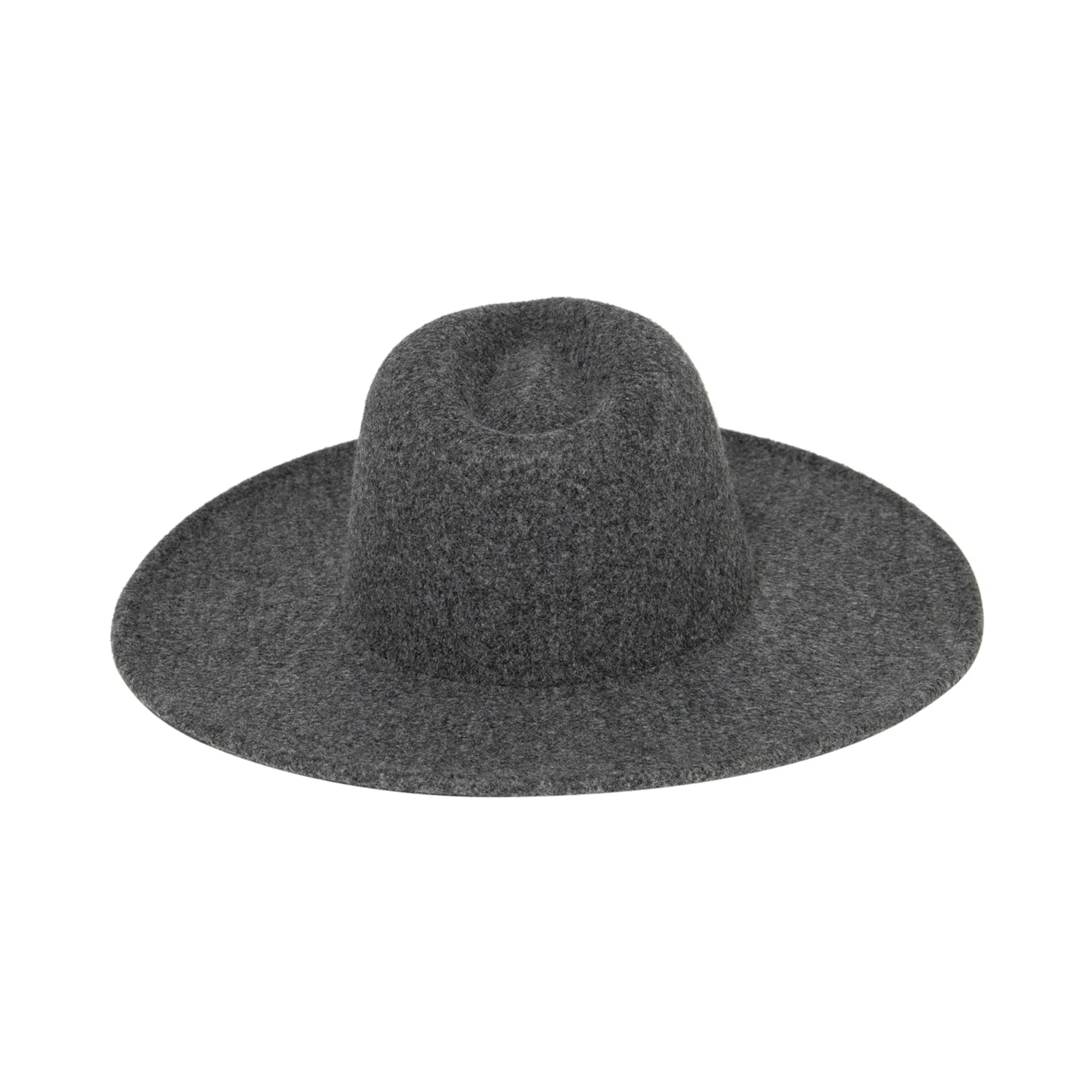 San Diego Hat Company Womens Fedoras Women's Faux Felt Wide Brim Fedora