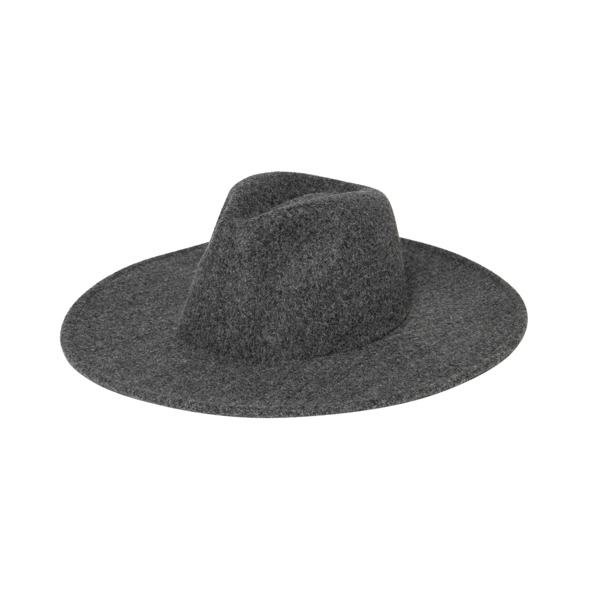 San Diego Hat Company Womens Fedoras Women's Faux Felt Wide Brim Fedora