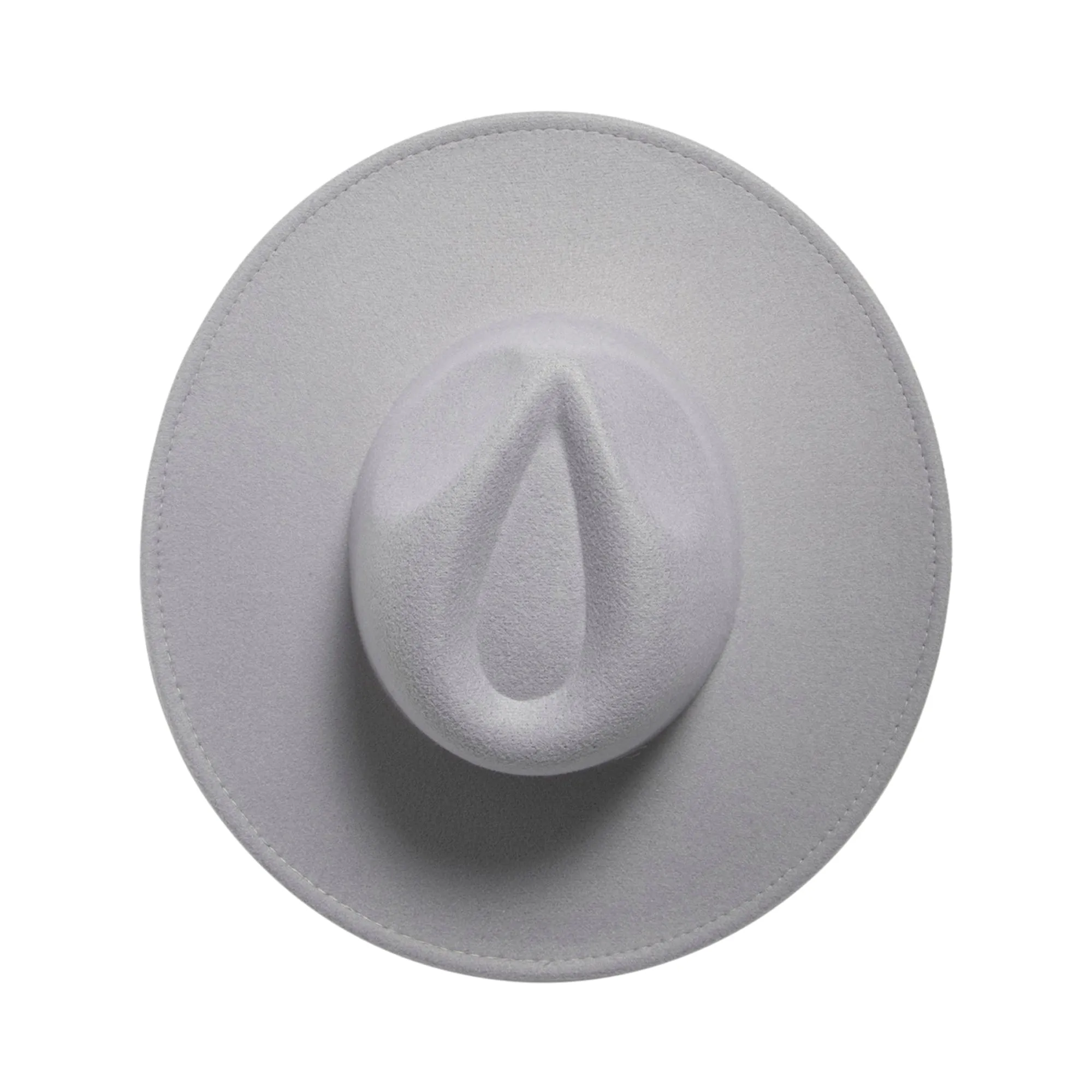 San Diego Hat Company Womens Fedoras Women's Faux Felt Wide Brim Fedora
