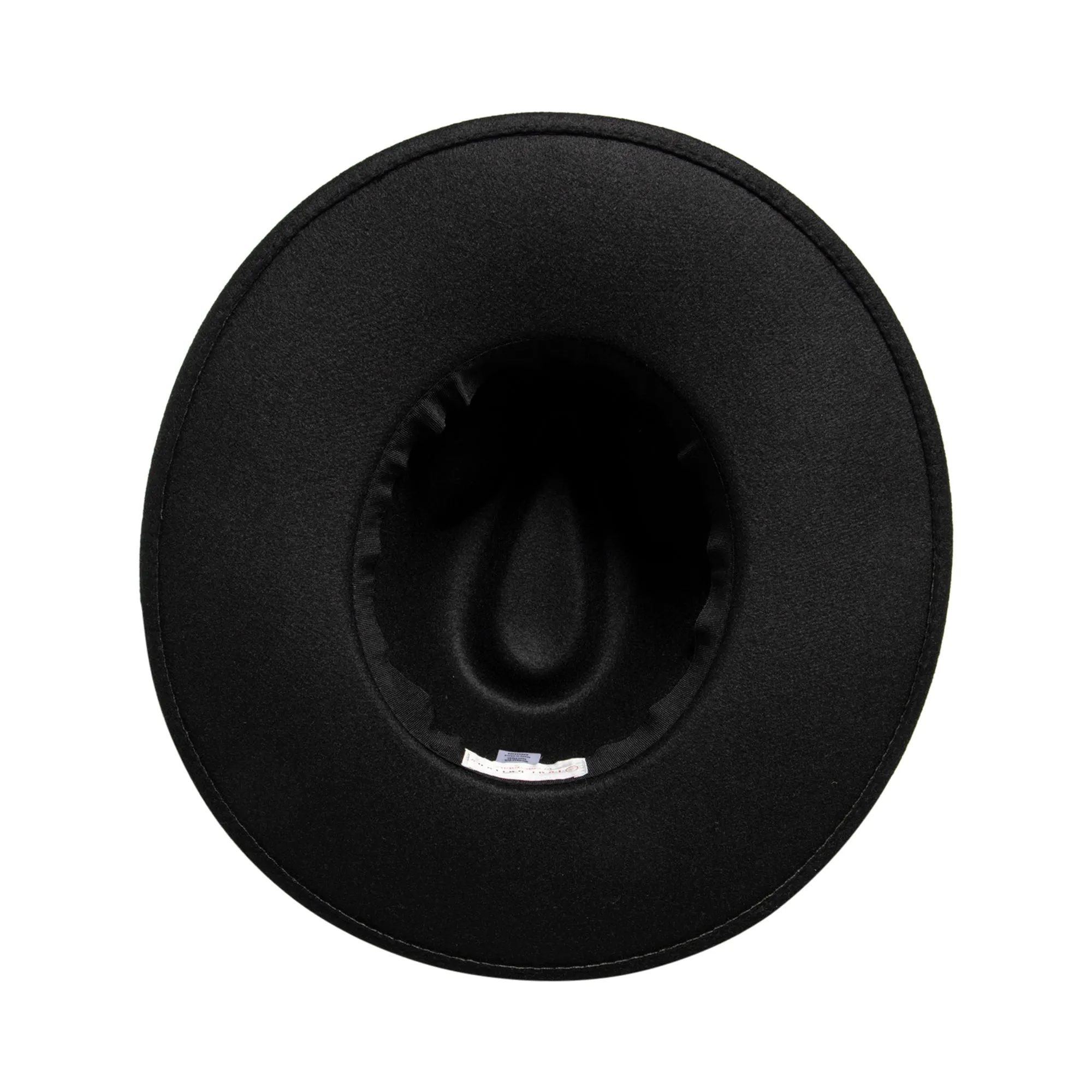 San Diego Hat Company Womens Fedoras Women's Faux Felt Wide Brim Fedora