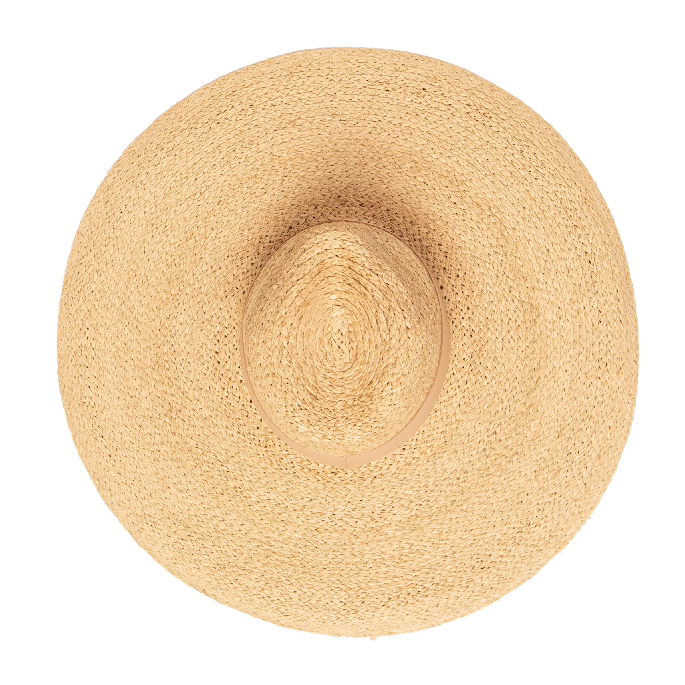 San Diego Hat Company Womens Fedoras Women's Raffa Braid Wide Brim Fedora With Suede Band