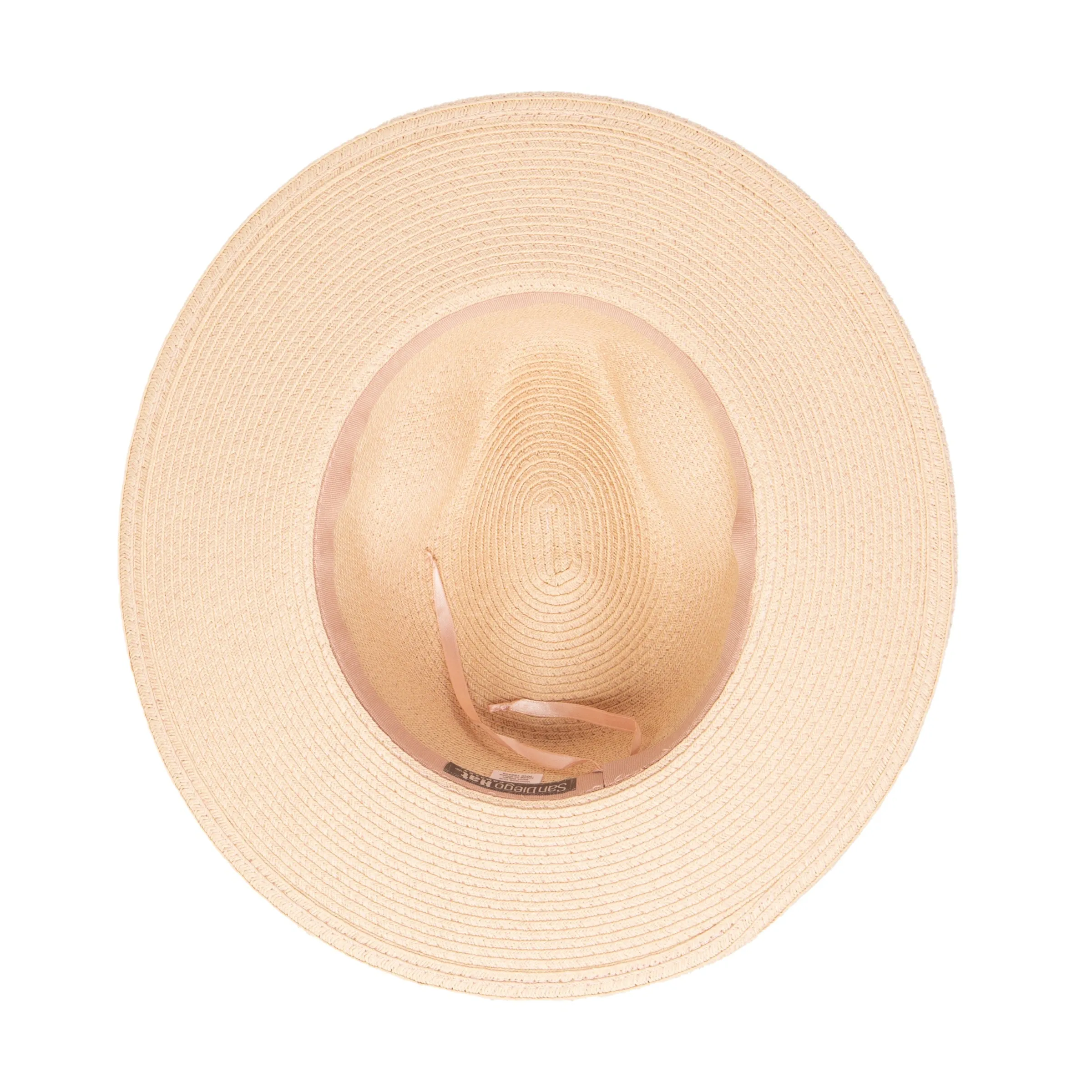 San Diego Hat Company Womens Fedoras Women's Water Repellent Fedora with Tie