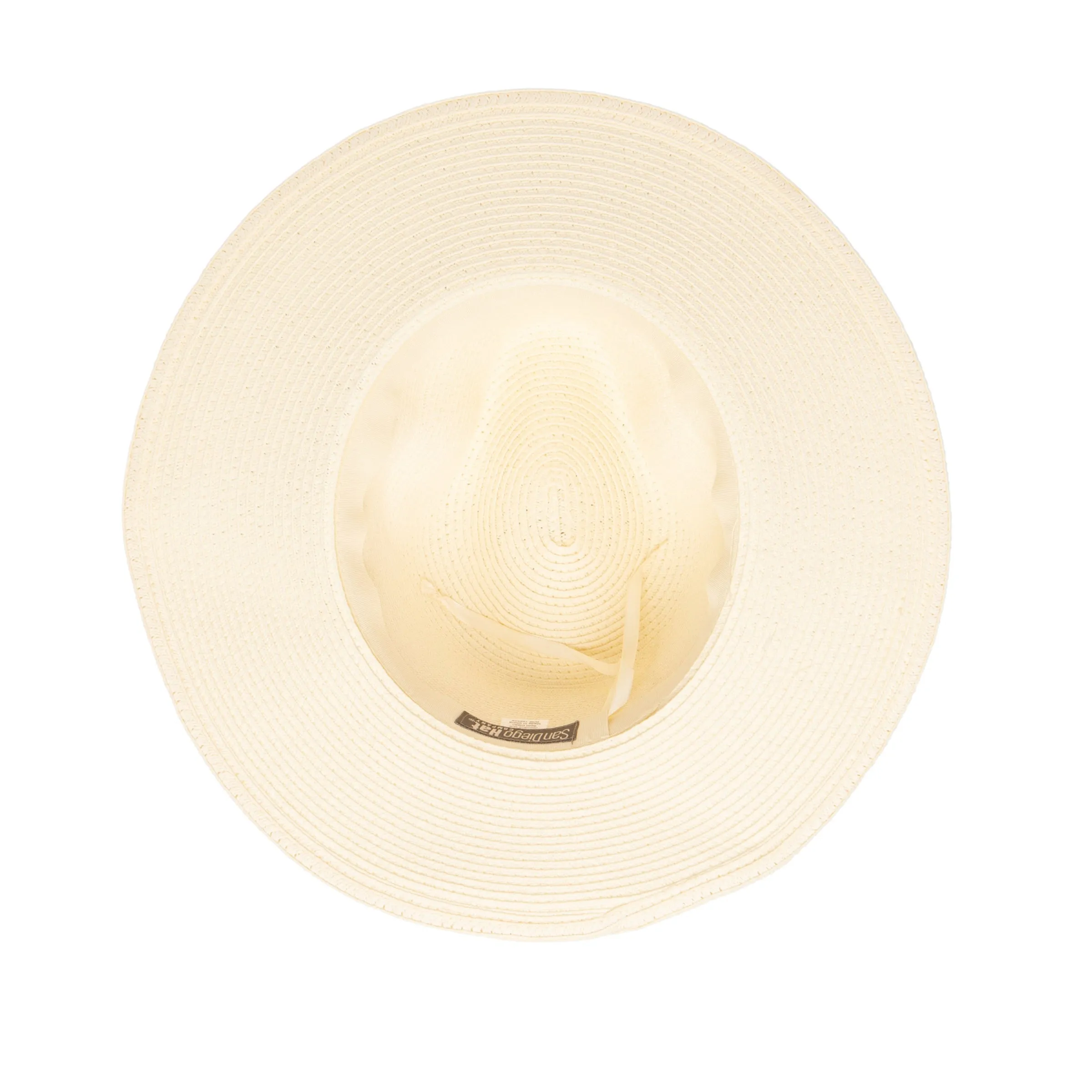 San Diego Hat Company Womens Fedoras Women's Water Repellent Fedora with Tie