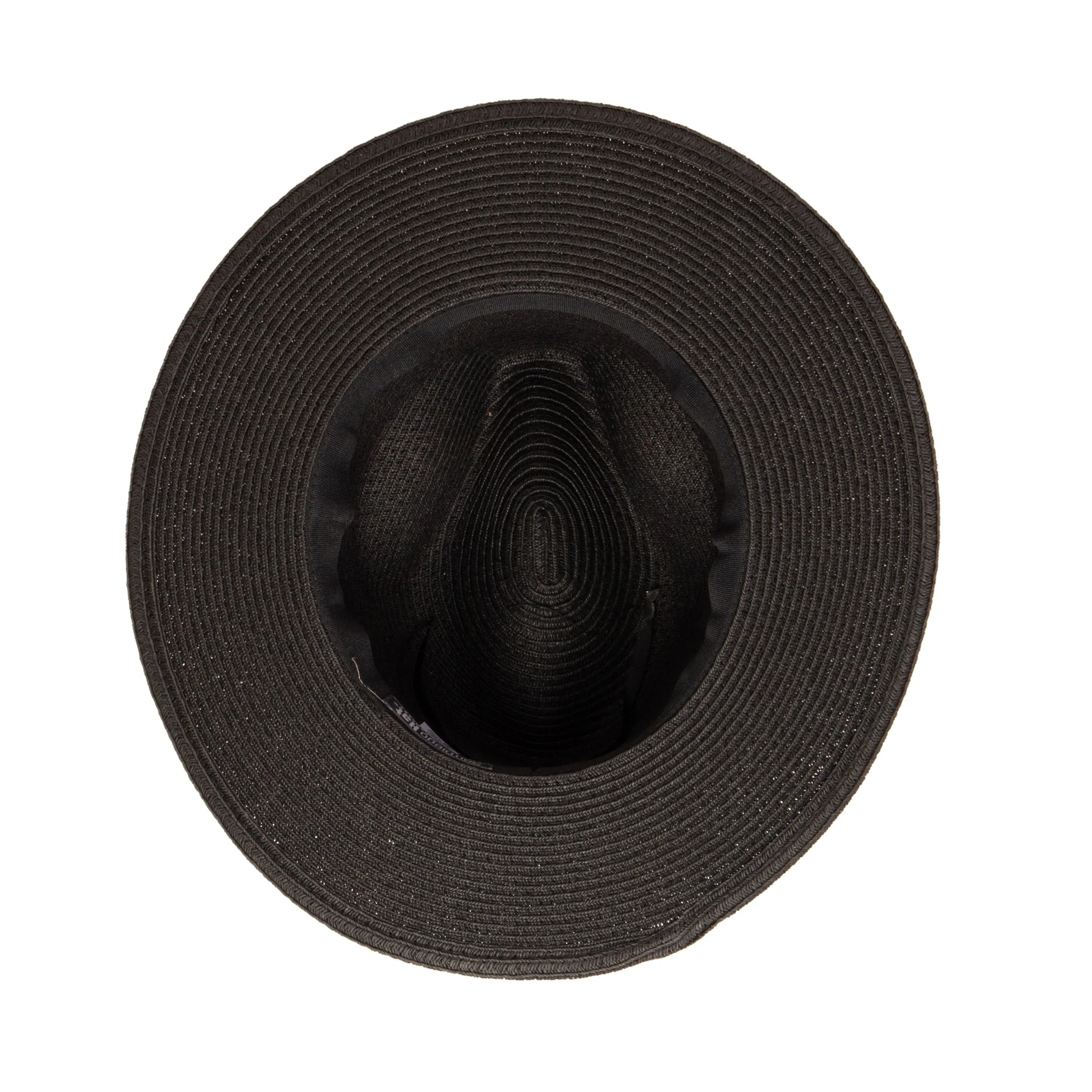 San Diego Hat Company Womens Fedoras Women's Water Repellent Fedora with Tie