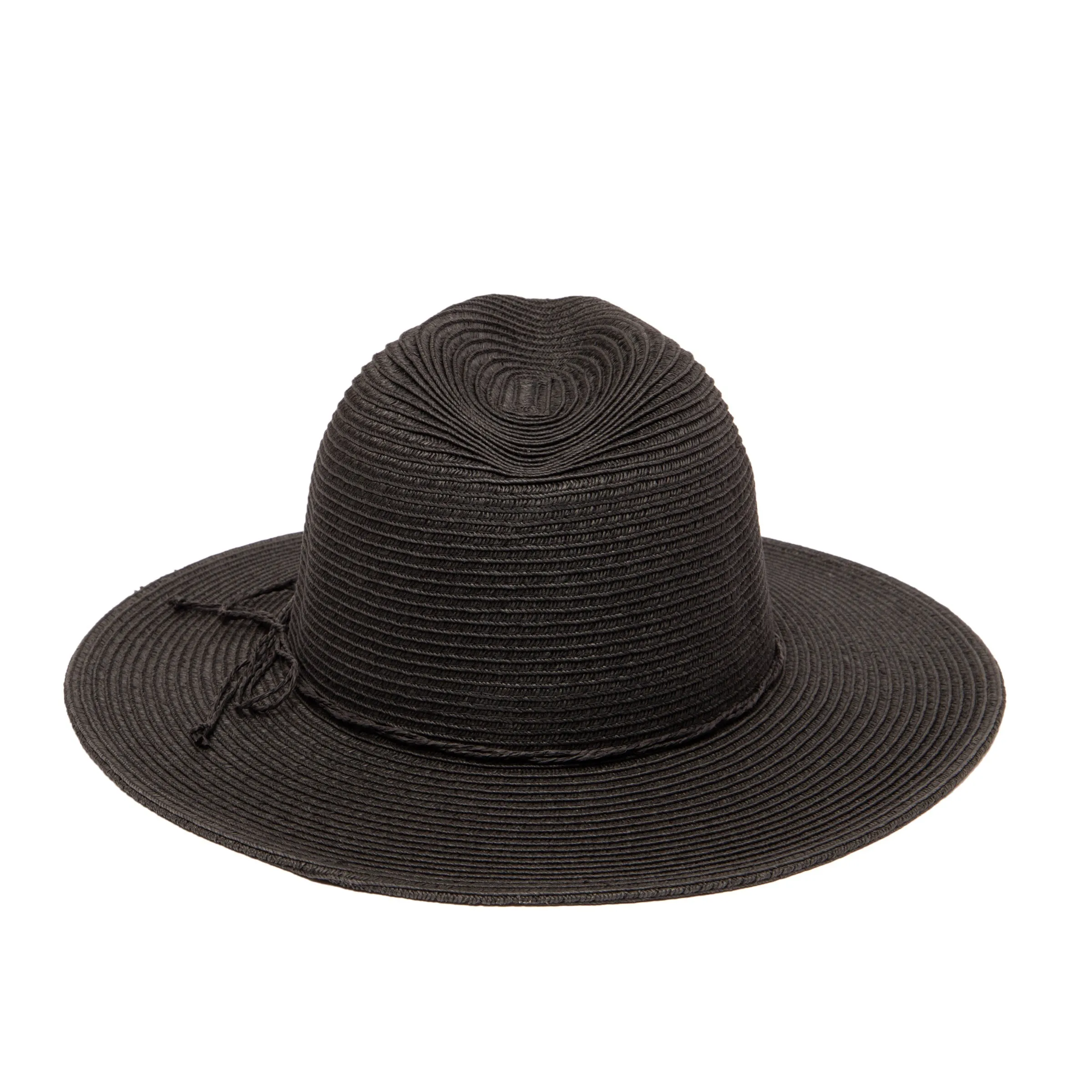 San Diego Hat Company Womens Fedoras Women's Water Repellent Fedora with Tie