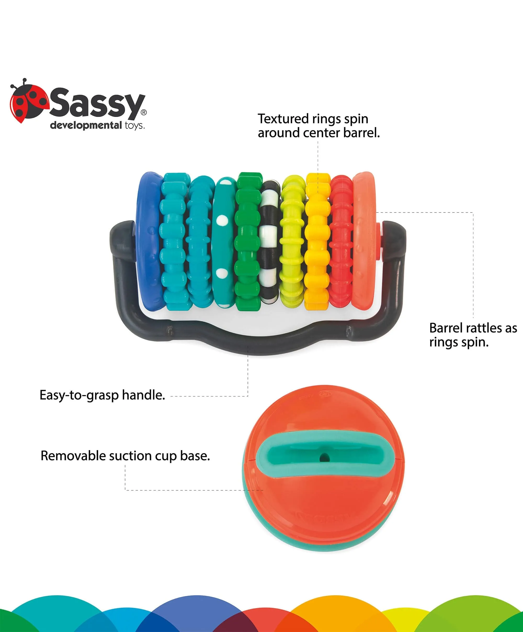 Sassy Rings Around Tray Toy