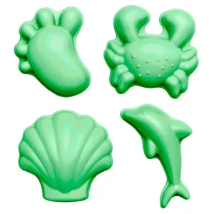 Scrunch Moulds Pastel Green