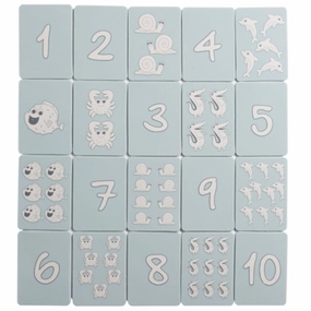 Scrunch Cards Duck Egg Blue