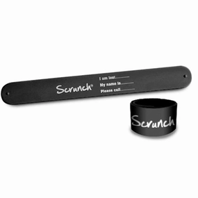 Scrunch Wristband Antracite Grey