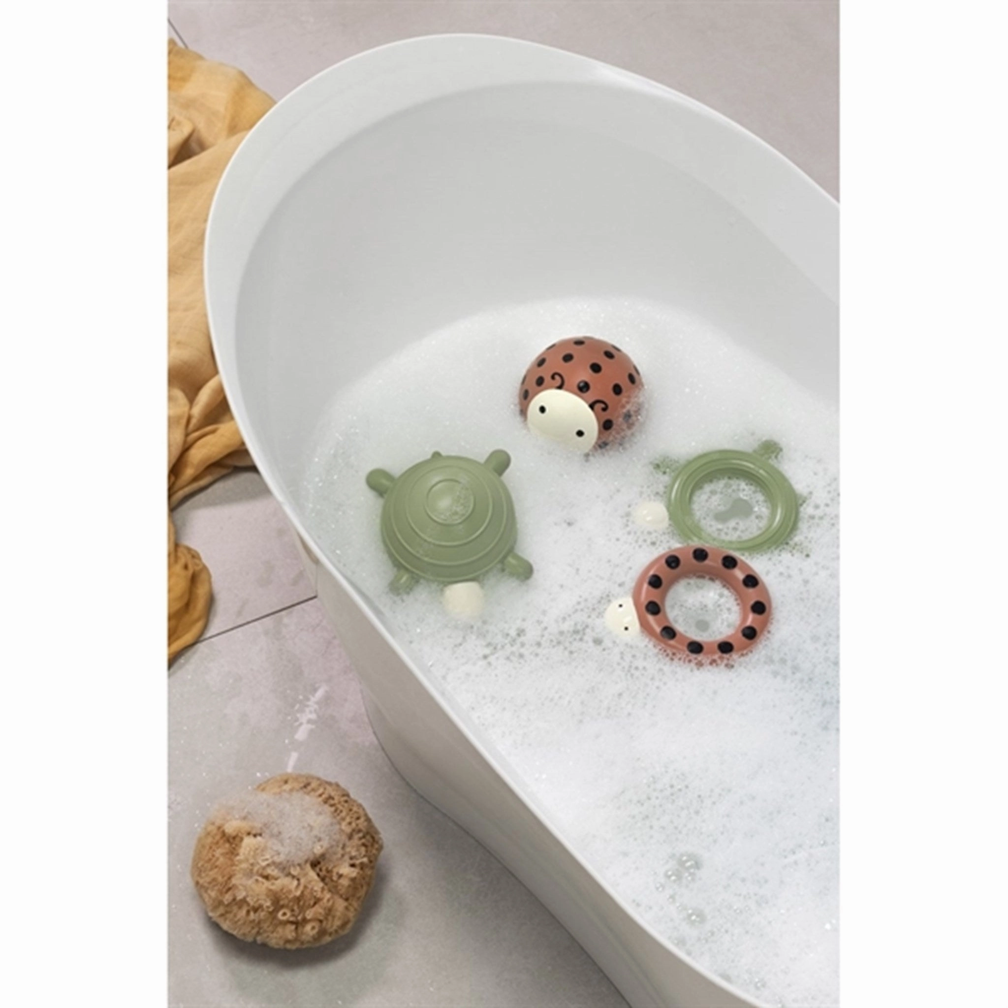 Sebra Bath Toy Turtle Wildlife