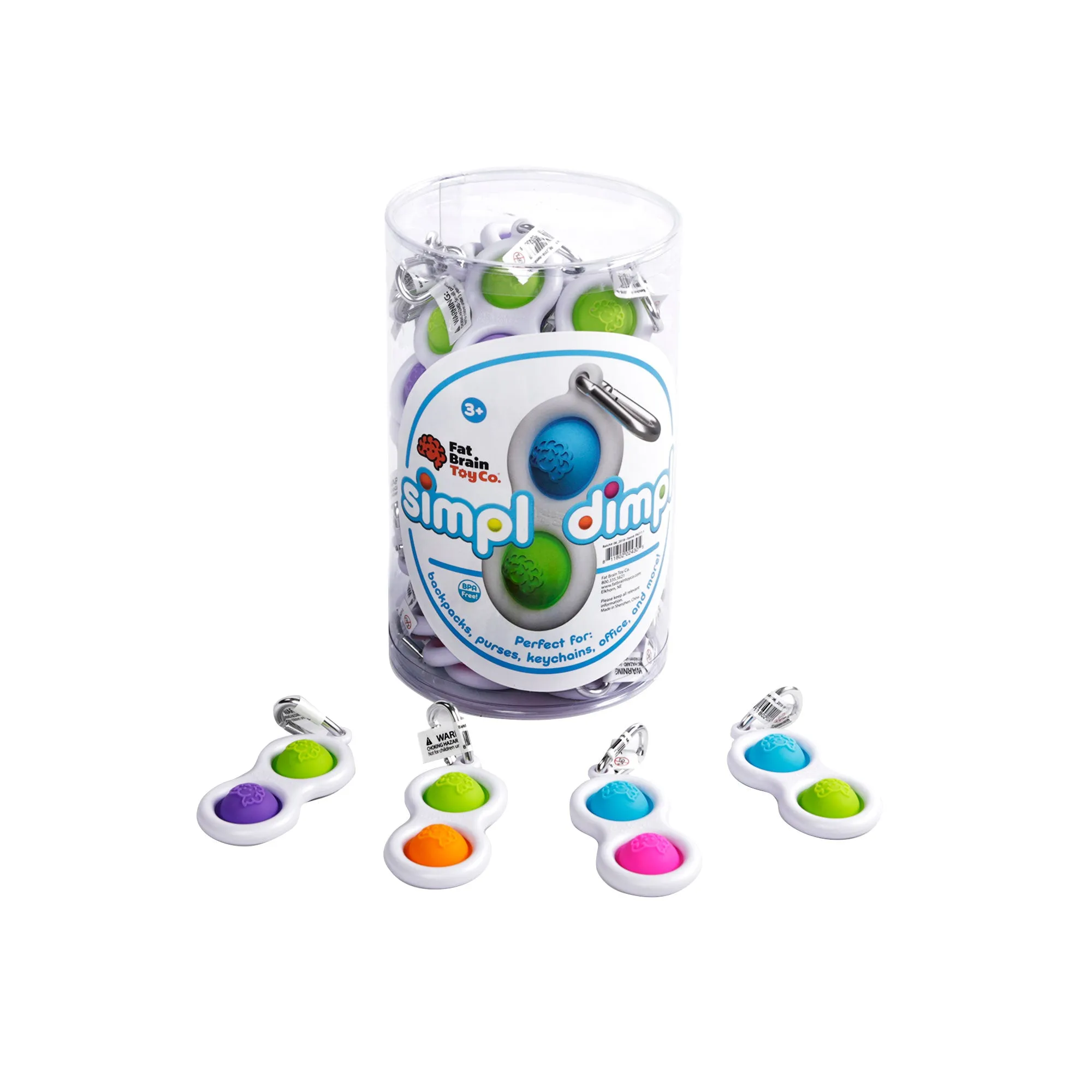 Simpl Dimpl Key Ring Babykids_Fat Brain_Toys