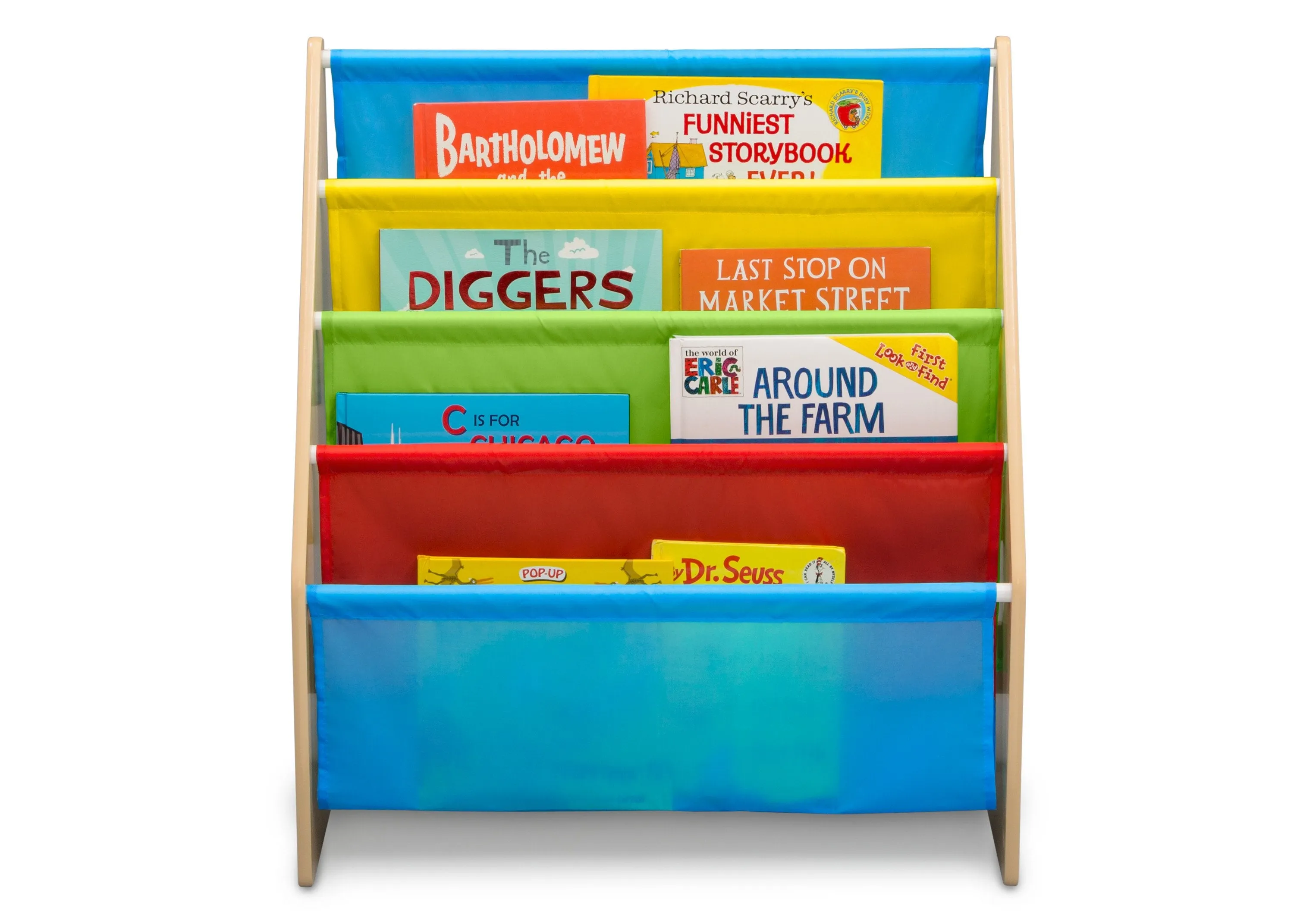 Sling Book Rack Bookshelf for Kids Babykids_Delta Children_Toy Storage & Bookshelves