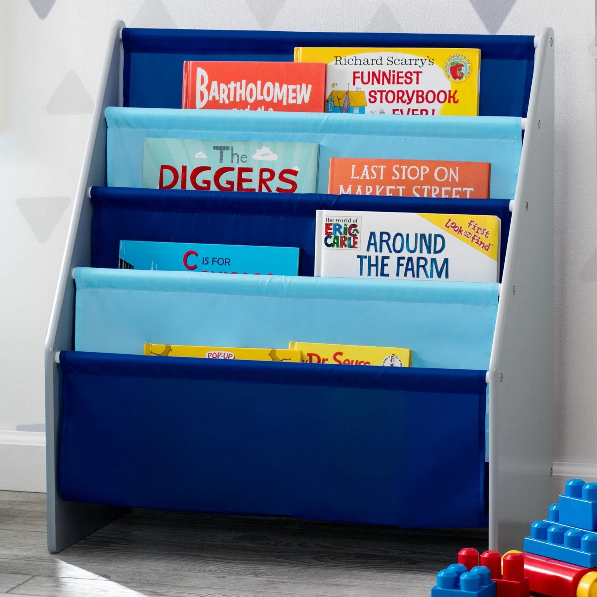 Sling Book Rack Bookshelf for Kids Babykids_Delta Children_Toy Storage & Bookshelves