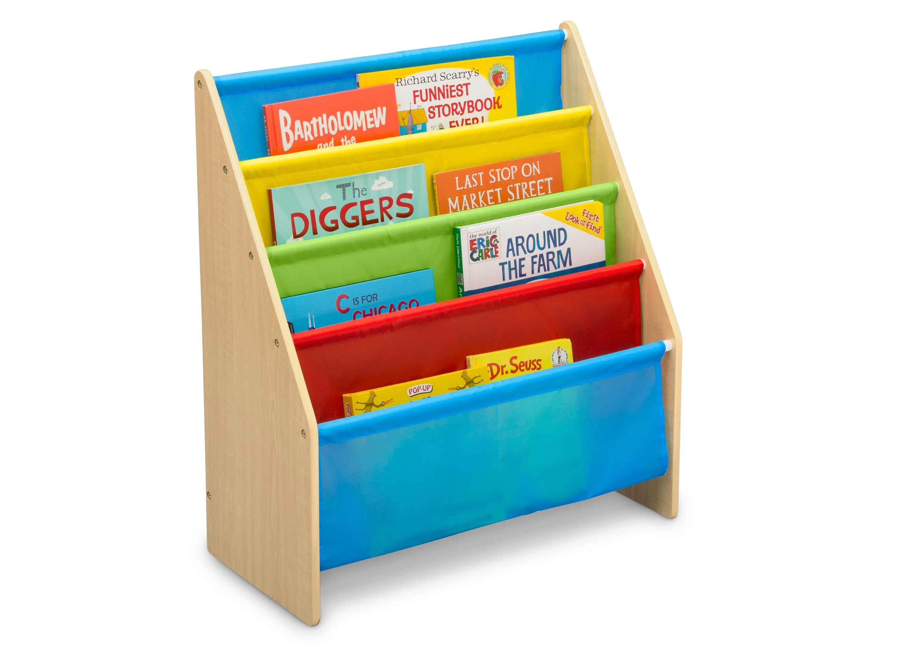 Sling Book Rack Bookshelf for Kids Babykids_Delta Children_Toy Storage & Bookshelves