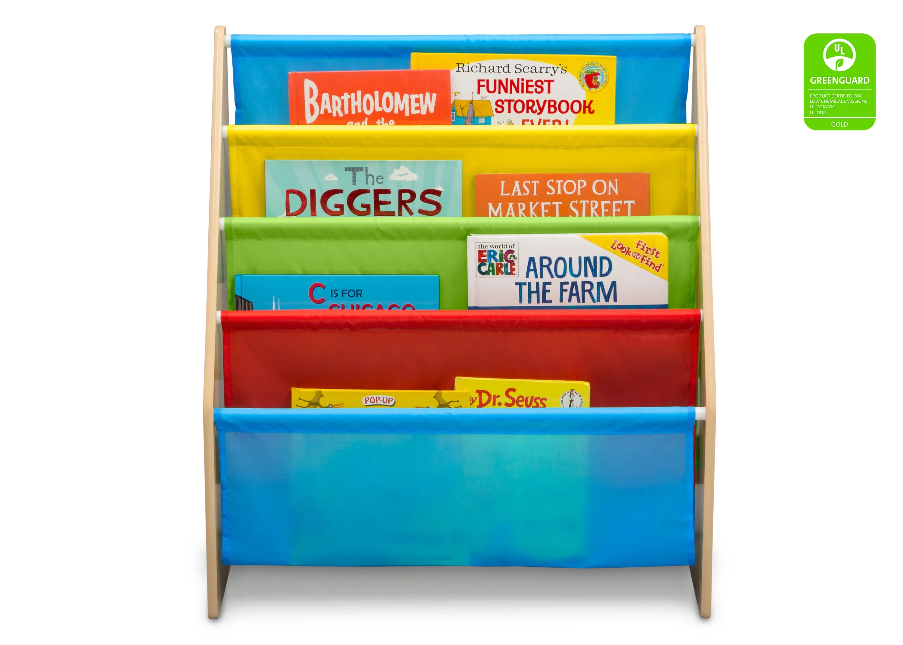 Sling Book Rack Bookshelf for Kids Babykids_Delta Children_Toy Storage & Bookshelves