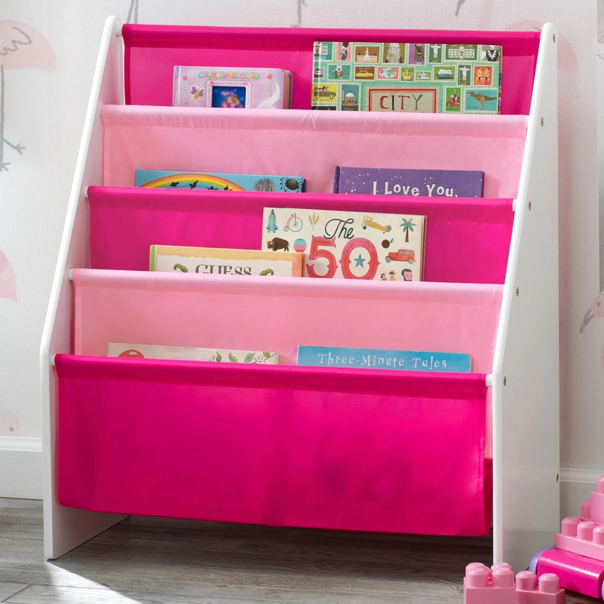 Sling Book Rack Bookshelf for Kids Babykids_Delta Children_Toy Storage & Bookshelves