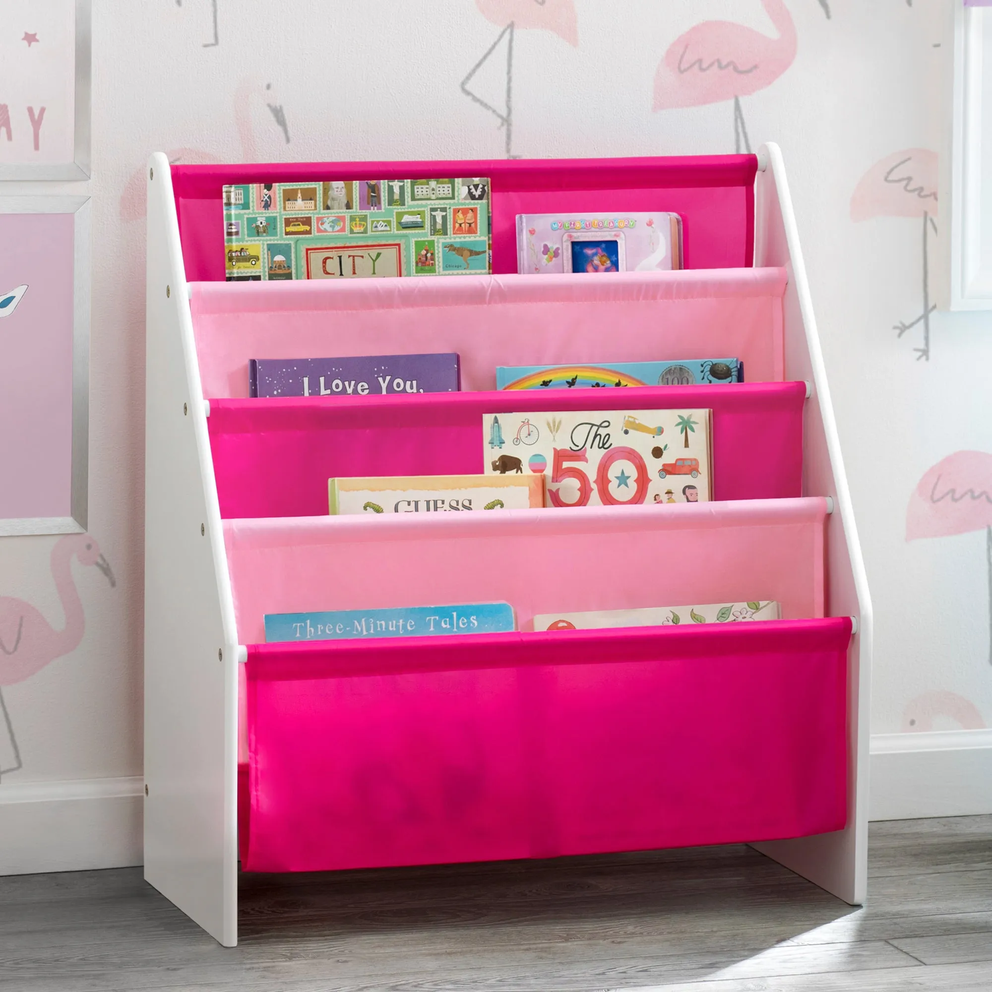 Sling Book Rack Bookshelf for Kids Babykids_Delta Children_Toy Storage & Bookshelves